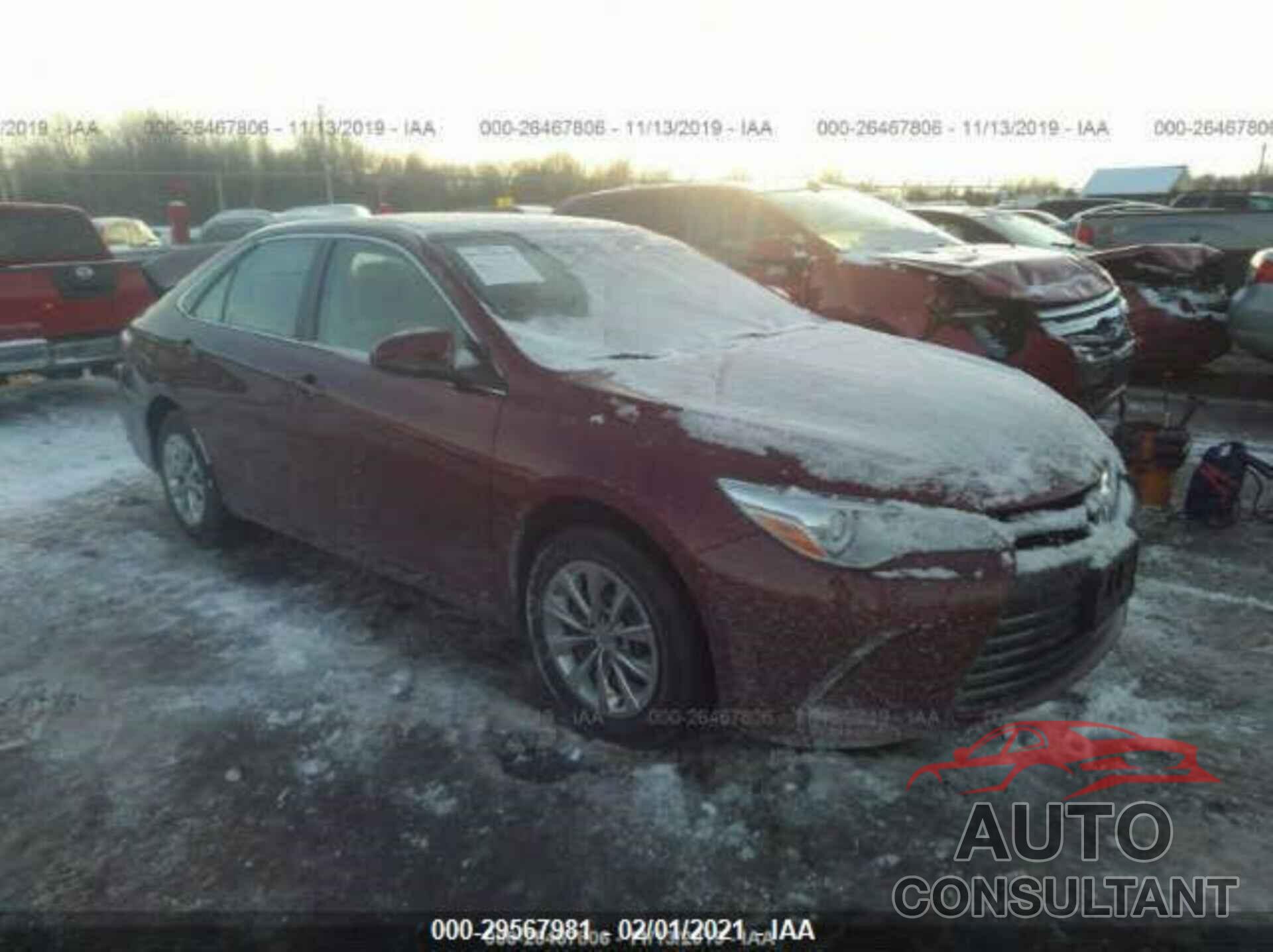 TOYOTA CAMRY 2016 - 4T1BF1FK4GU554341