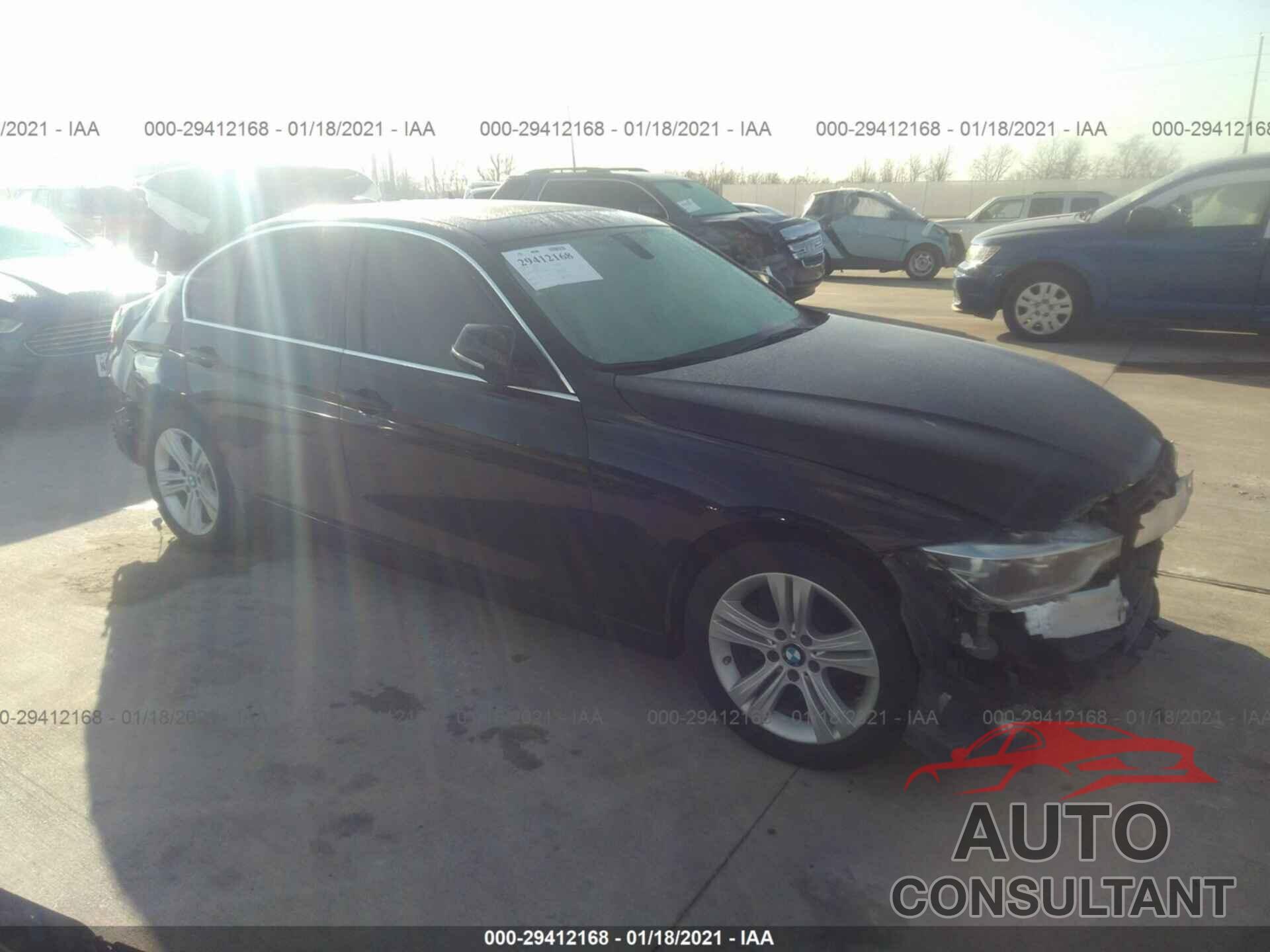 BMW 3 SERIES 2017 - WBA8B9G57HNU51778