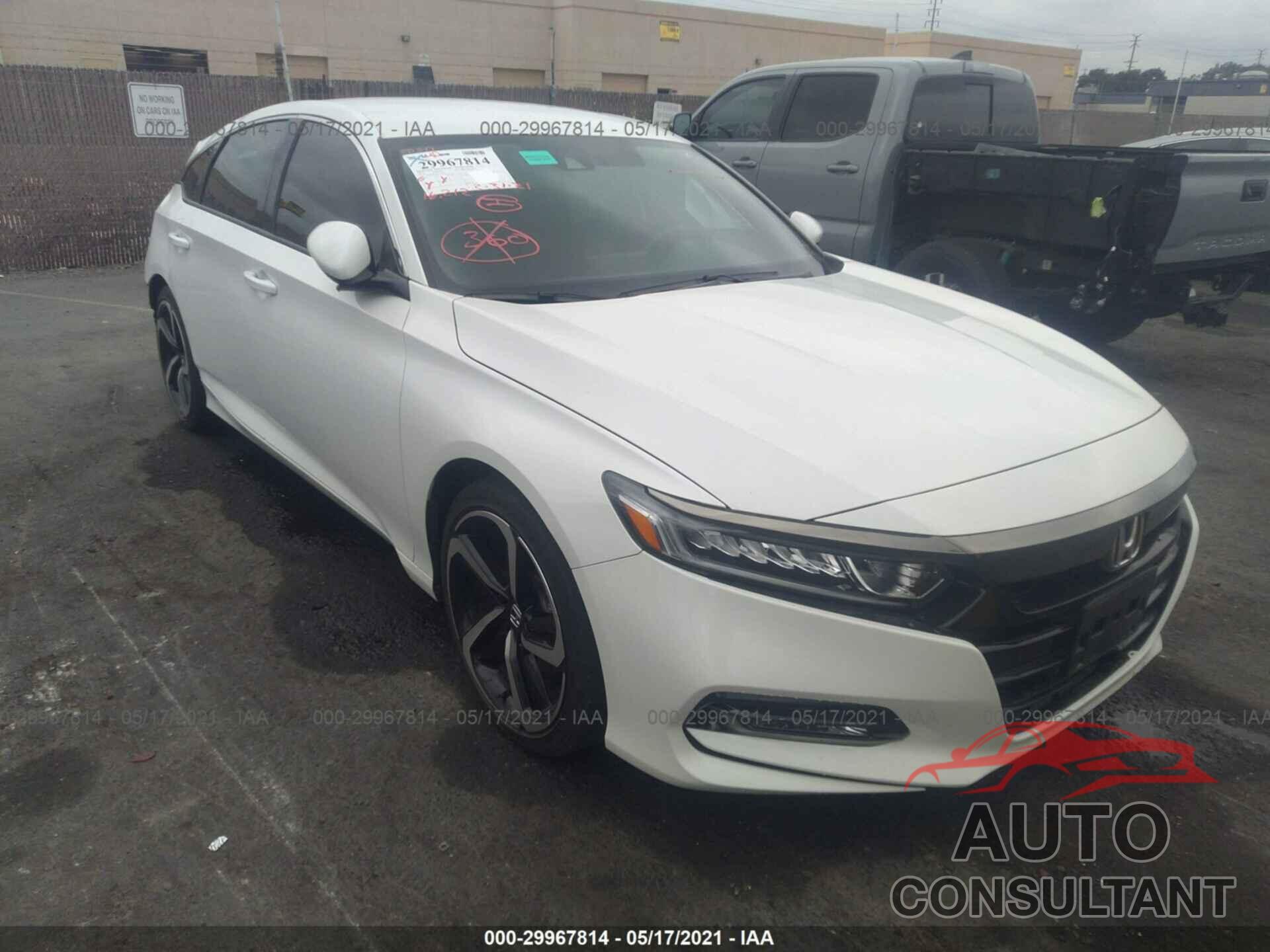 HONDA ACCORD SEDAN 2019 - 1HGCV1F32KA133525