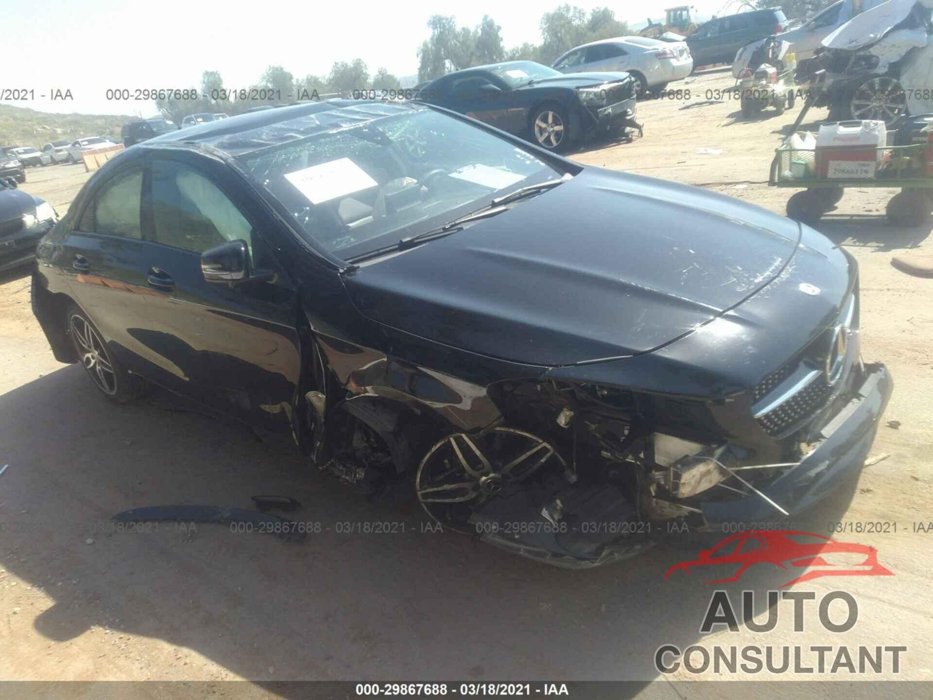 MERCEDES-BENZ CLA 2018 - WDDSJ4EB0JN680905