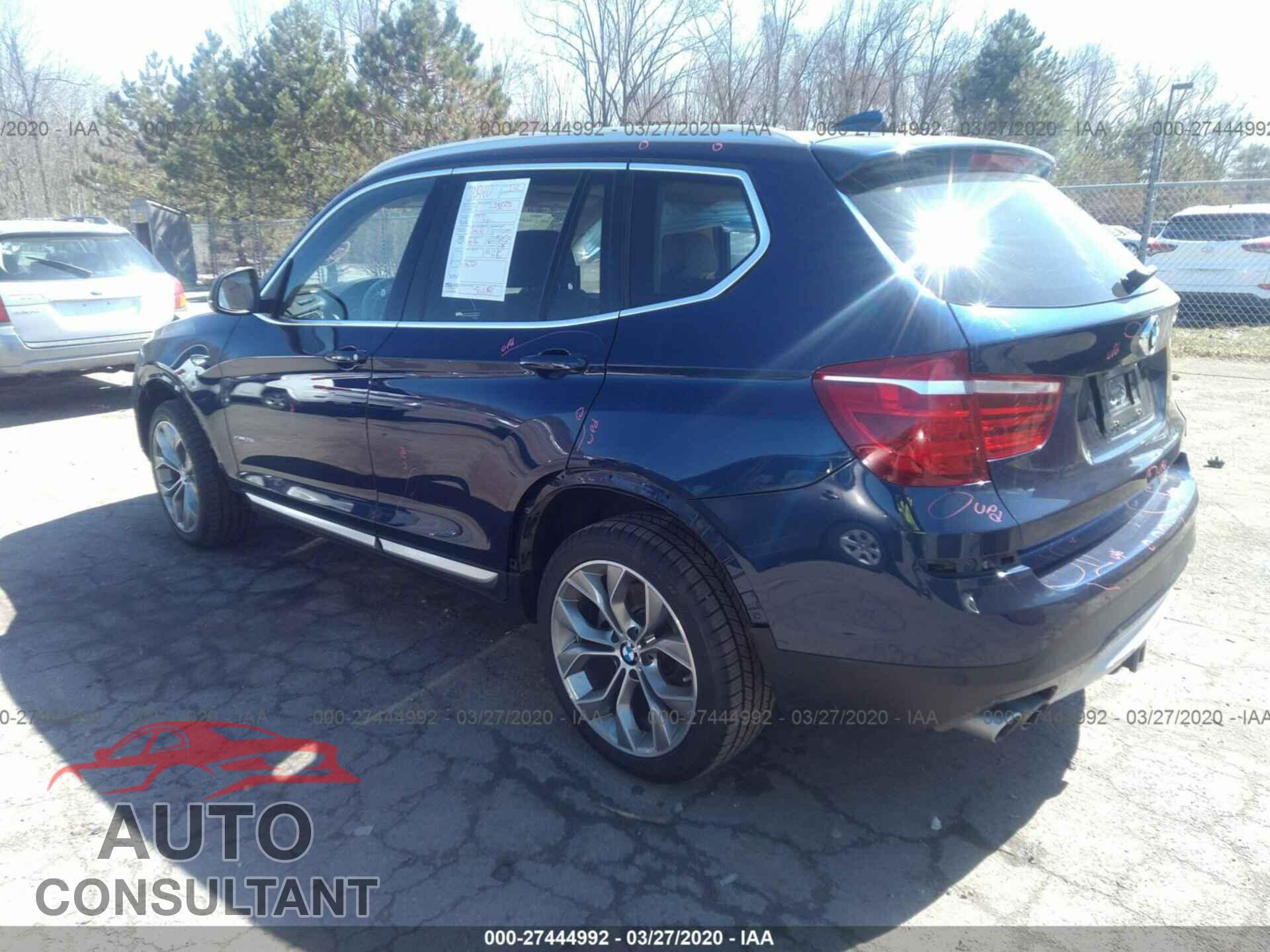 BMW X3 2017 - 5UXWX9C32H0T19006
