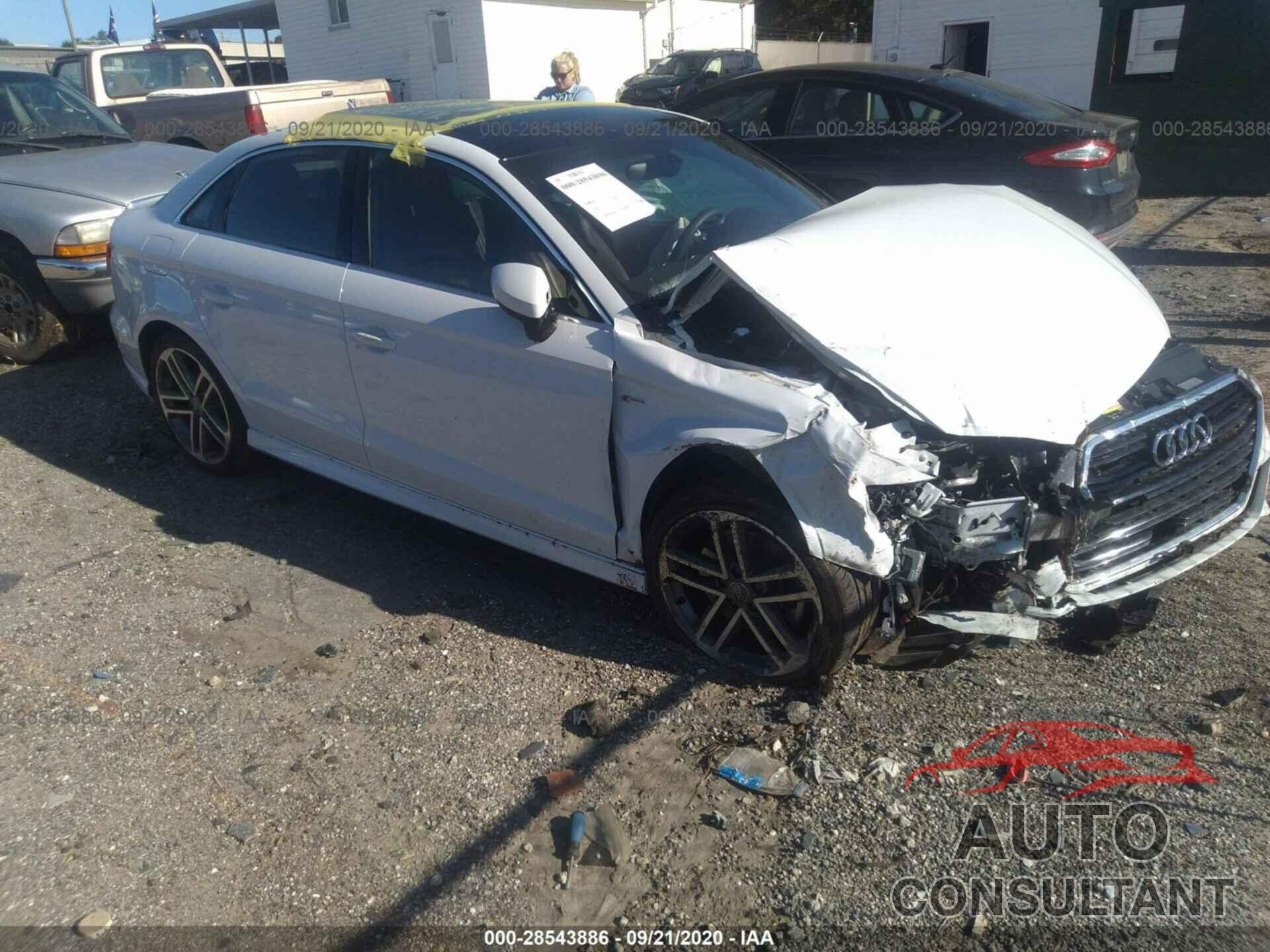 AUDI A3 SEDAN 2017 - WAUJ8GFF3H1034308