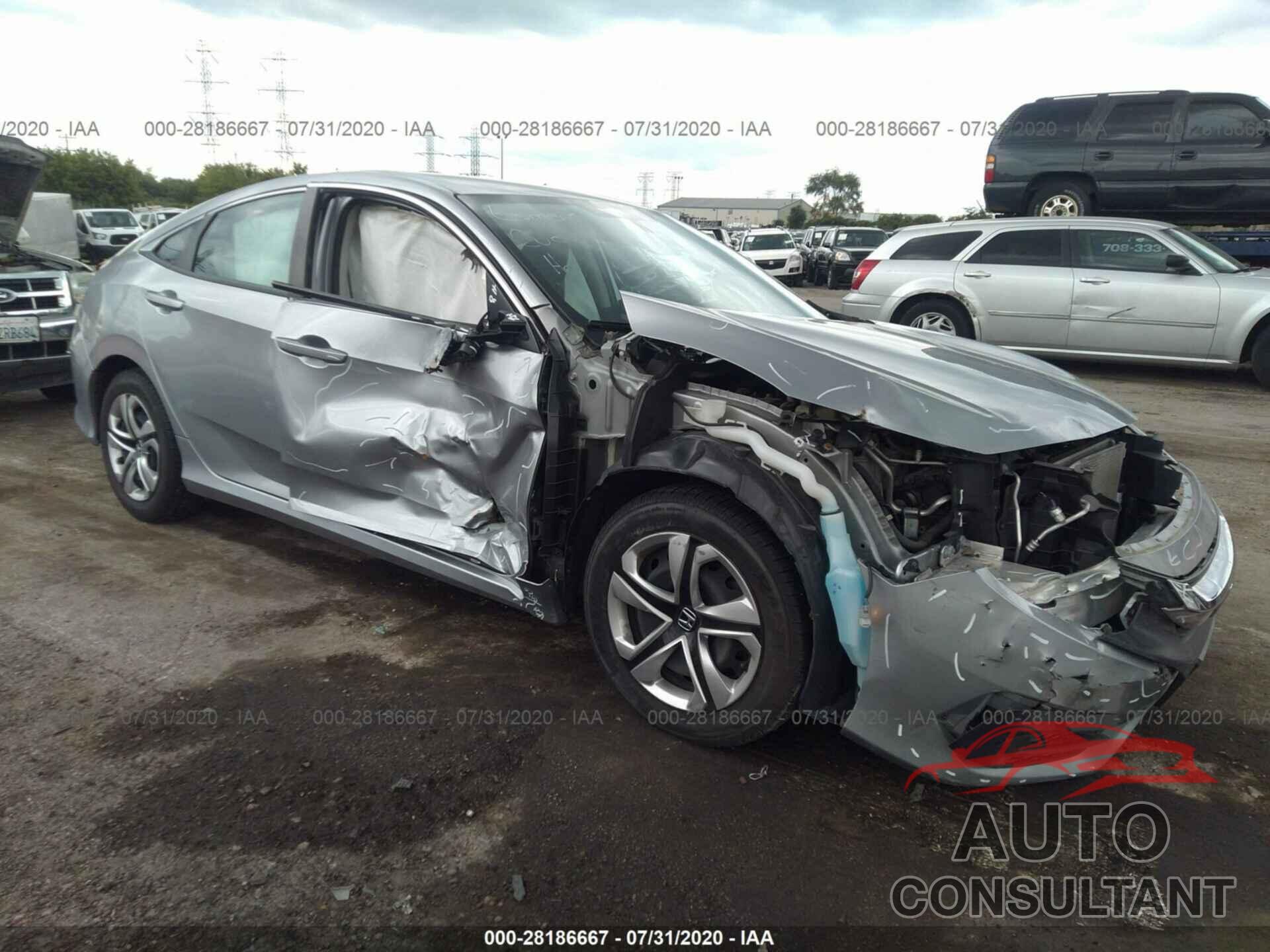 HONDA CIVIC SEDAN 2017 - 19XFC2F51HE000611