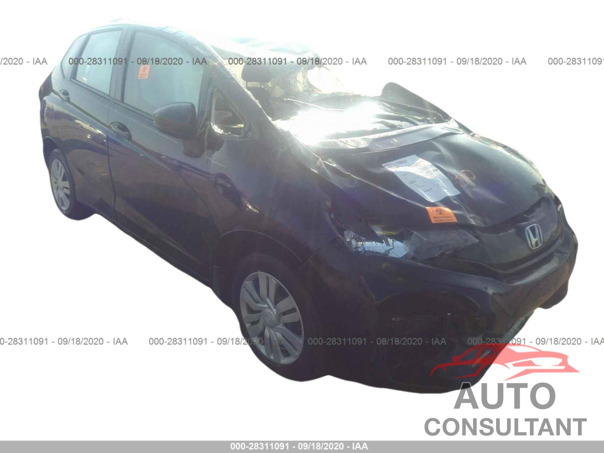 HONDA FIT 2017 - 3HGGK5H55HM706333