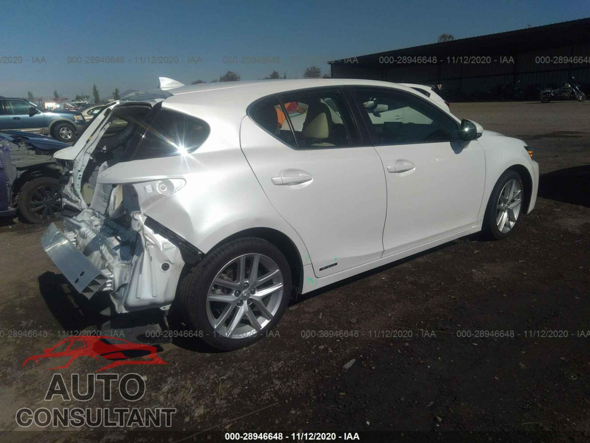 LEXUS CT 2017 - JTHKD5BH0H2279977
