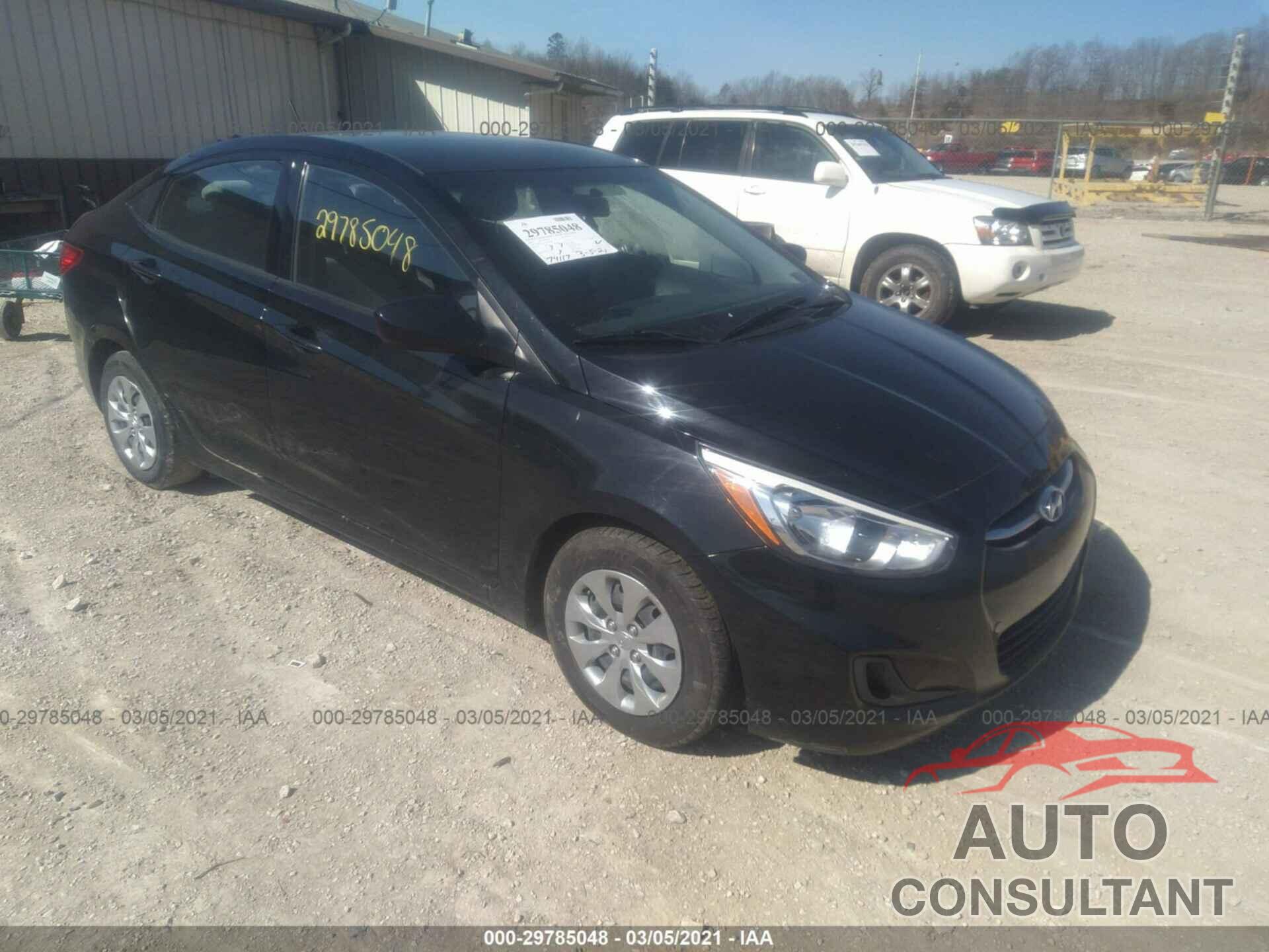 HYUNDAI ACCENT 2017 - KMHCT4AE3HU375080