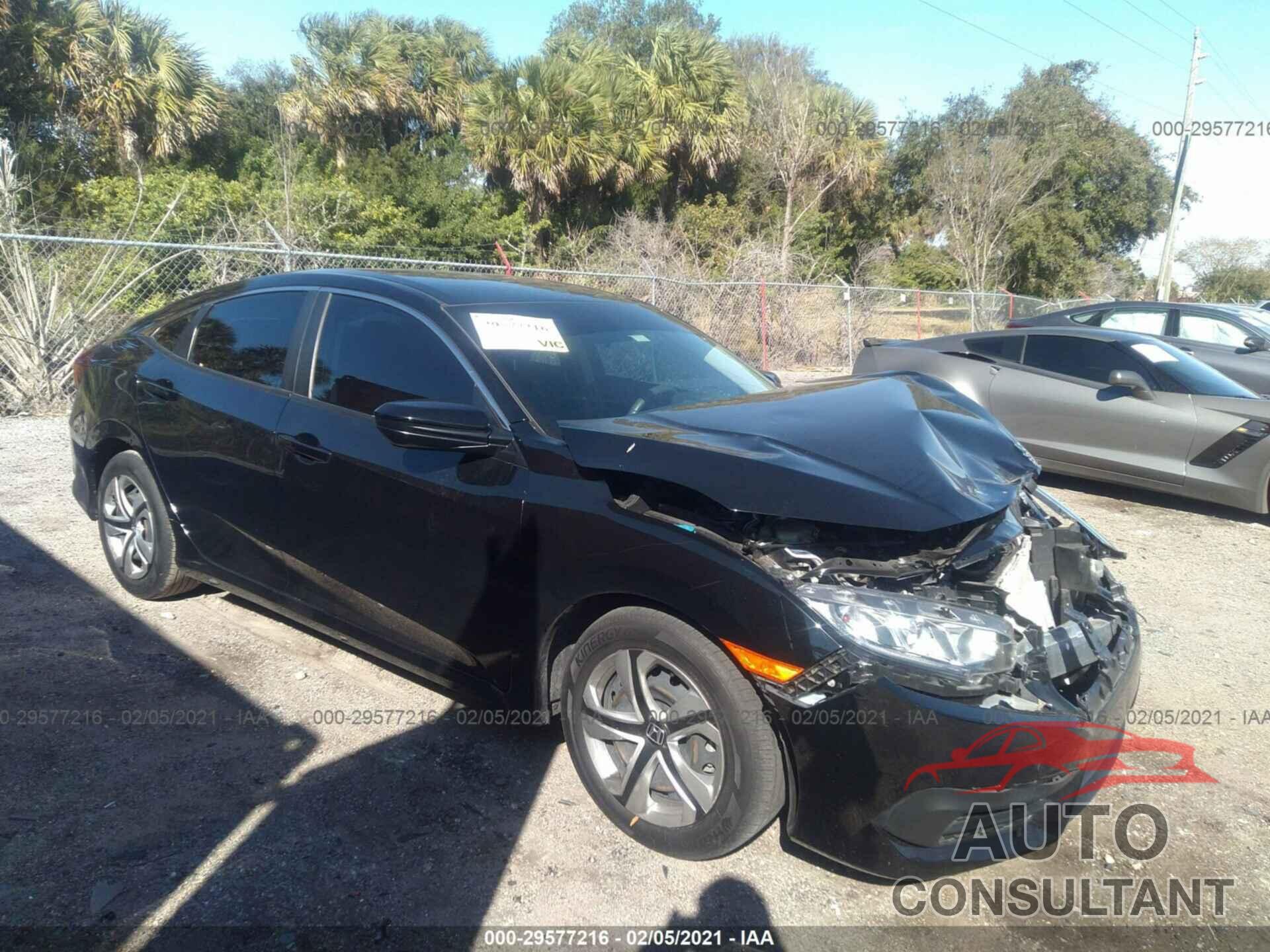 HONDA CIVIC SEDAN 2017 - 19XFC2F51HE063885