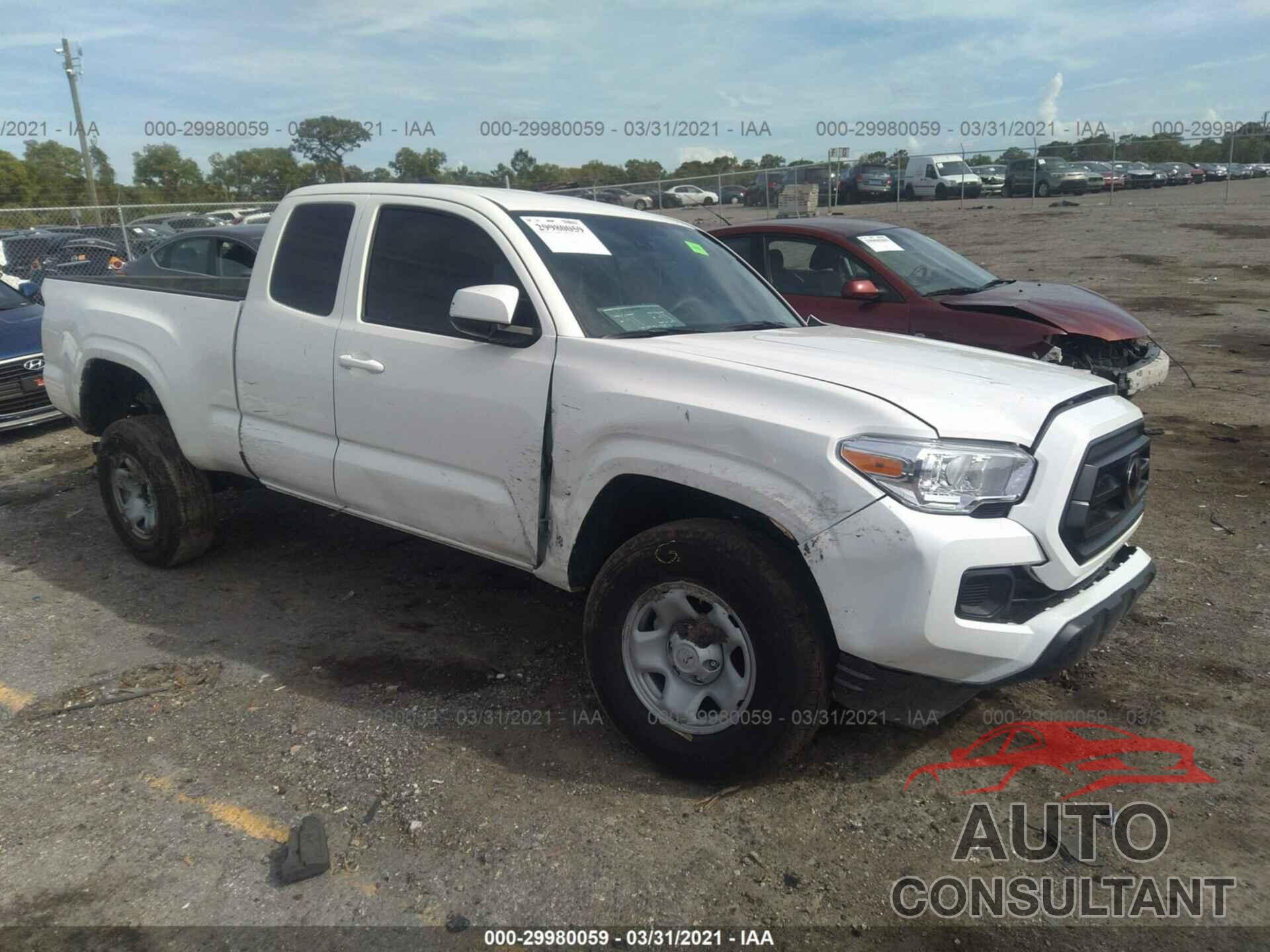 TOYOTA TACOMA 2WD 2021 - 3TYRX5GN4MT007915