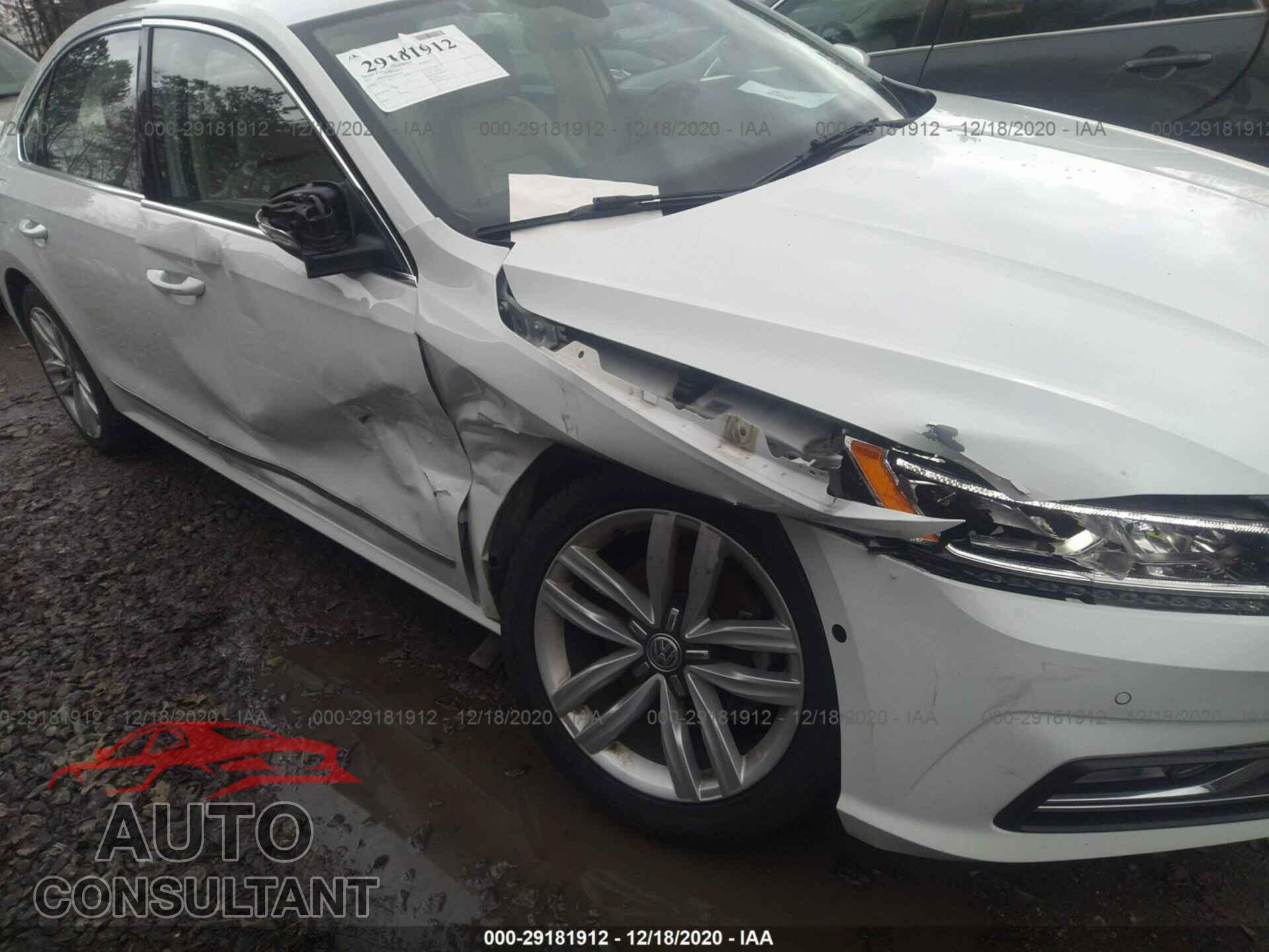 VOLKSWAGEN PASSAT 2017 - 1VWCT7A36HC029564