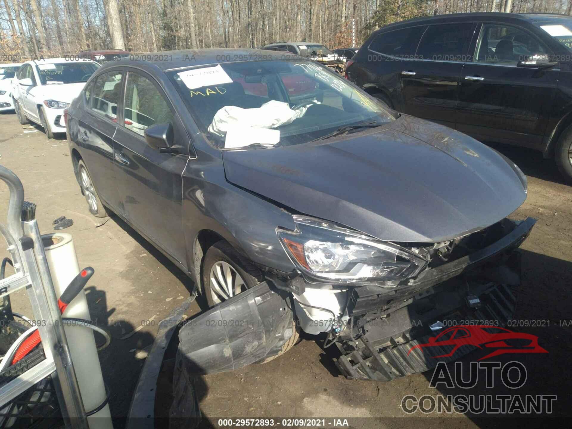 NISSAN SENTRA 2018 - 3N1AB7AP6JY226203