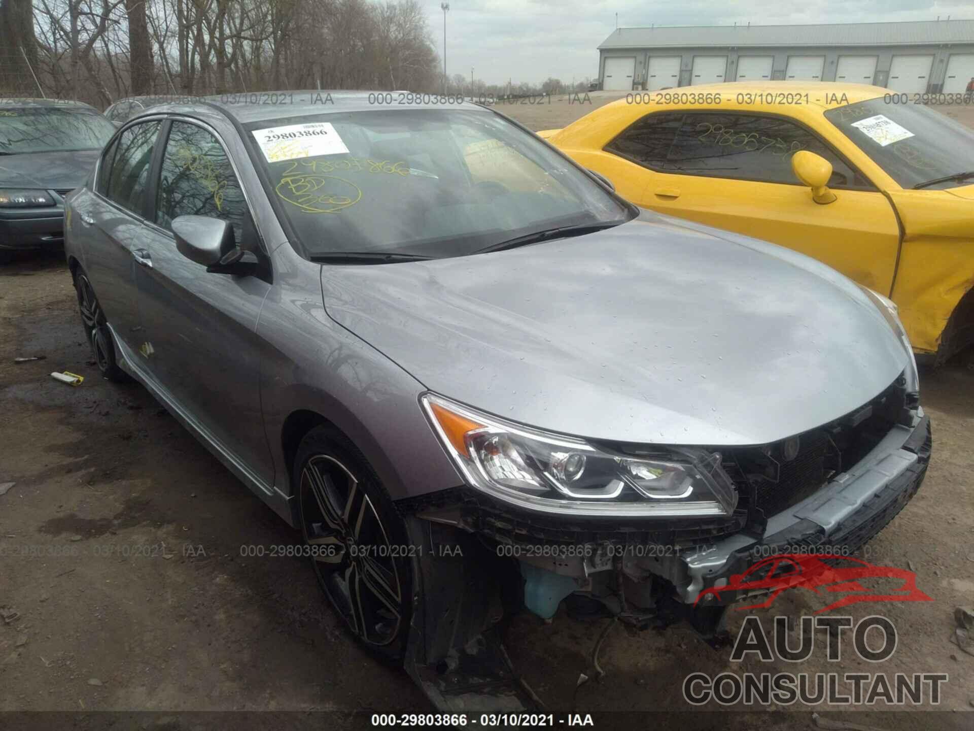 HONDA ACCORD SEDAN 2017 - 1HGCR2F17HA296513