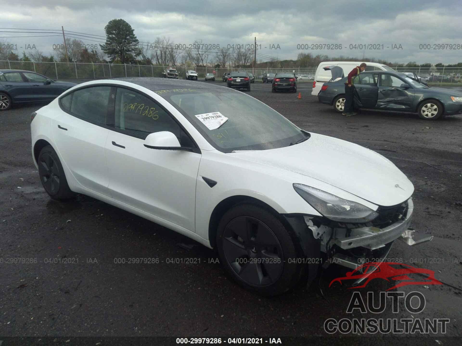 TESLA MODEL 3 2021 - 5YJ3E1EA6MF907932