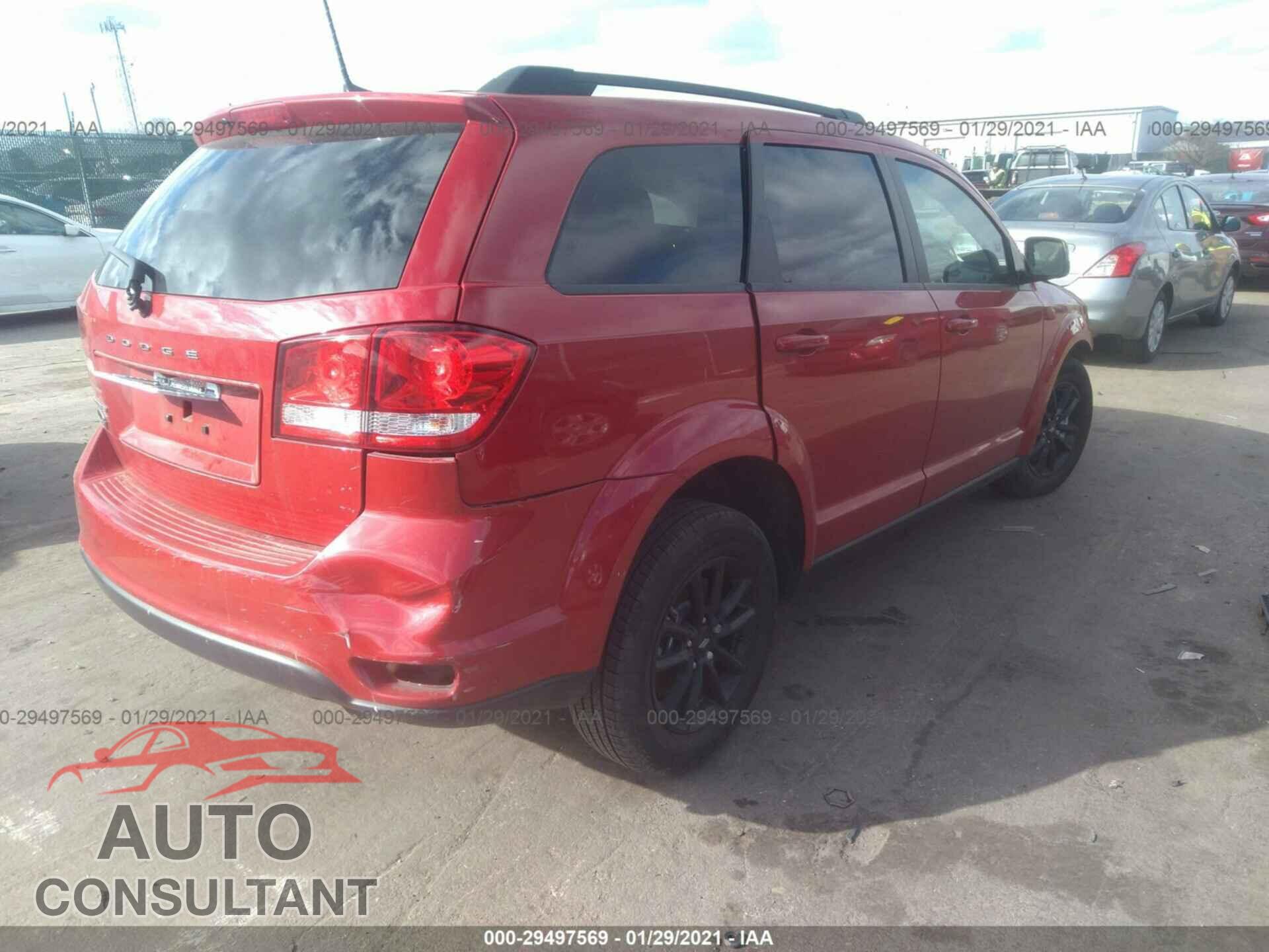 DODGE JOURNEY 2019 - 3C4PDCBB2KT835347