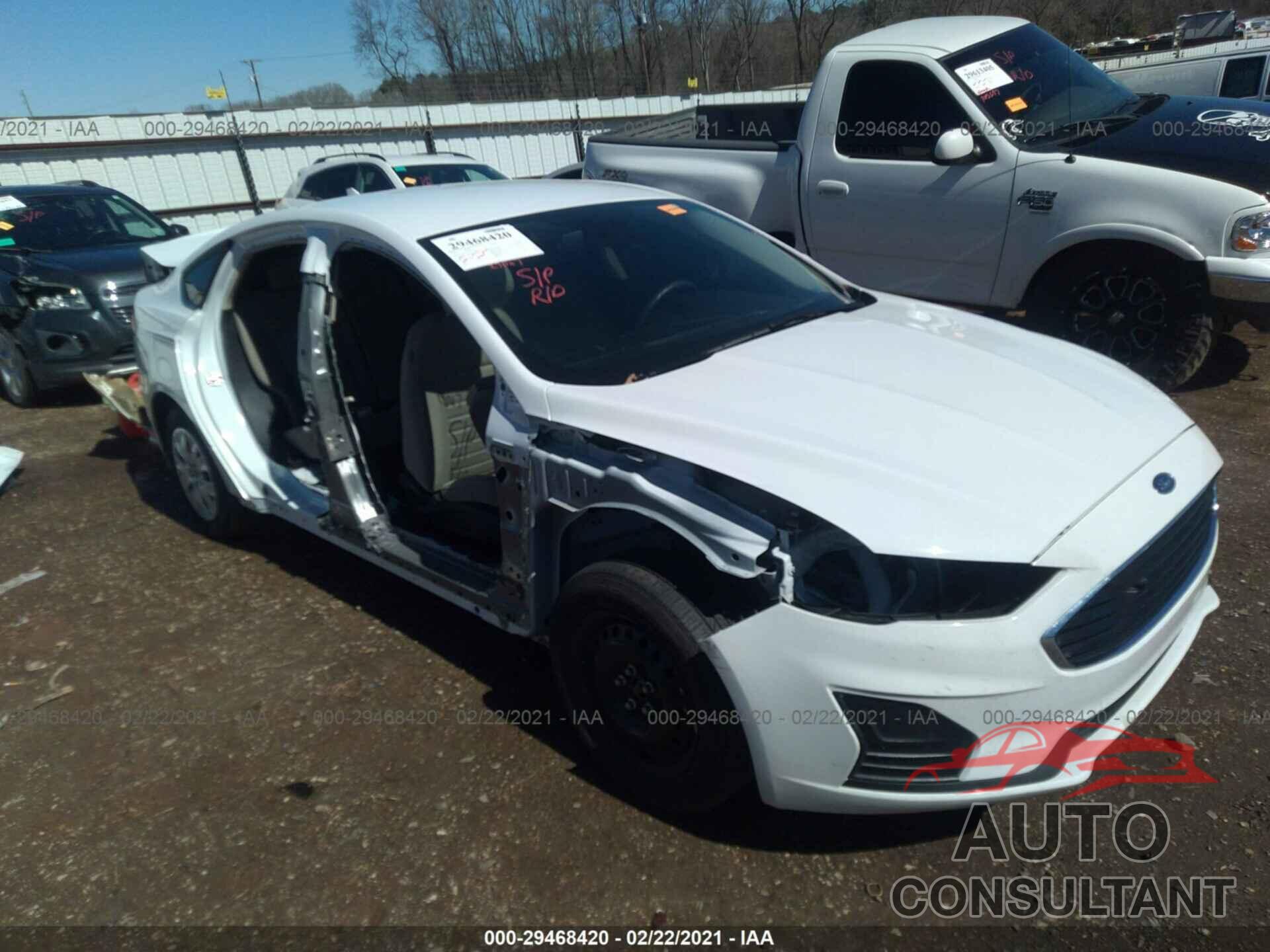 FORD FUSION 2020 - 3FA6P0G7XLR104630
