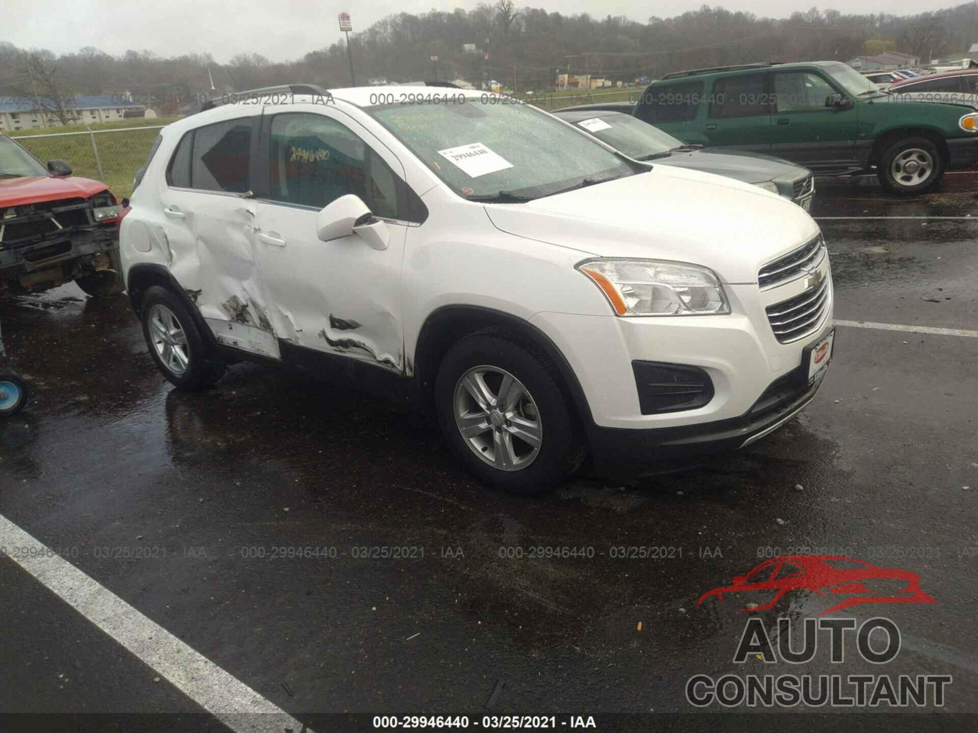 CHEVROLET TRAX 2015 - KL7CJLSB9FB081830