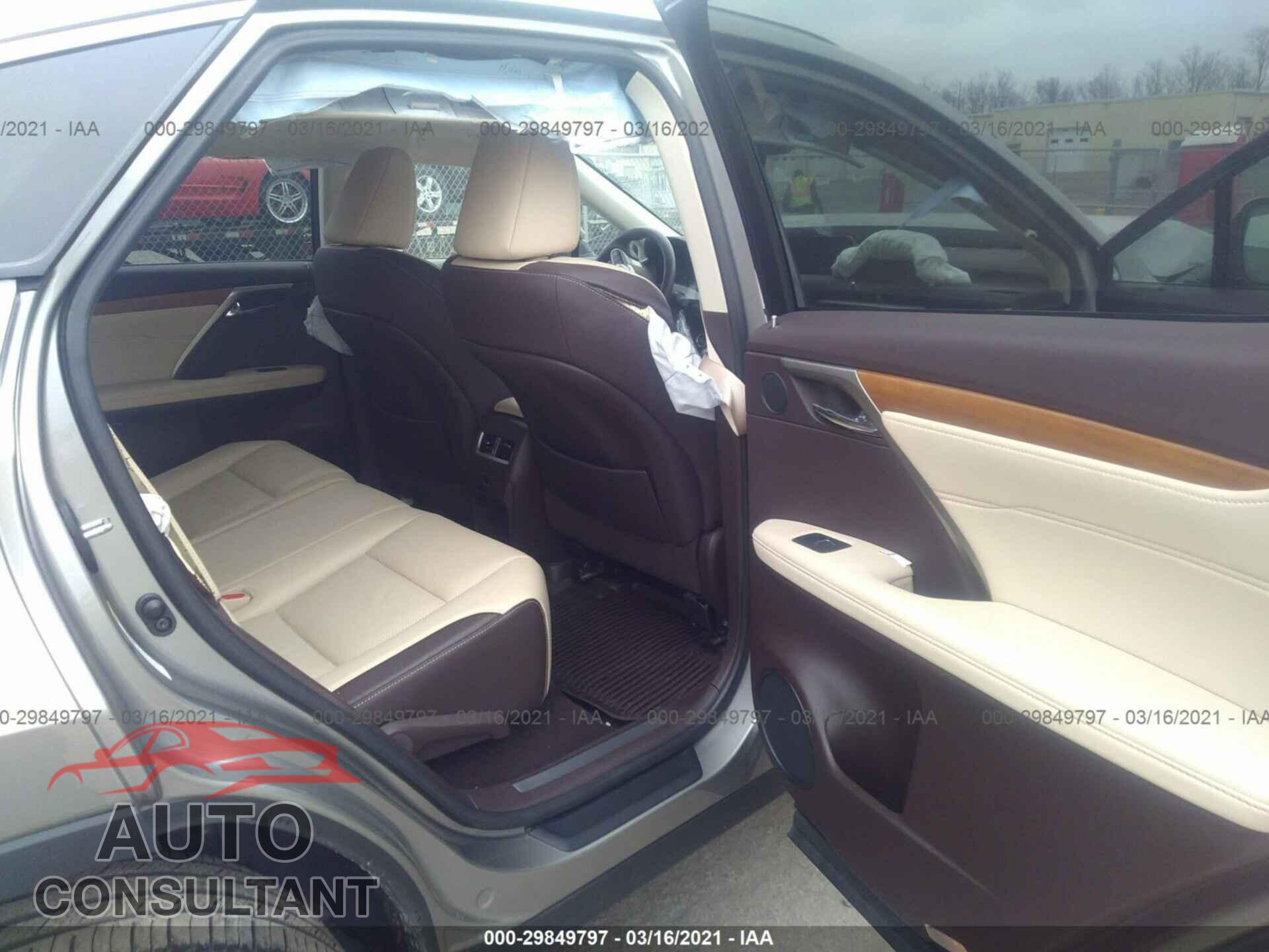 LEXUS RX 2017 - 2T2BZMCAXHC134070