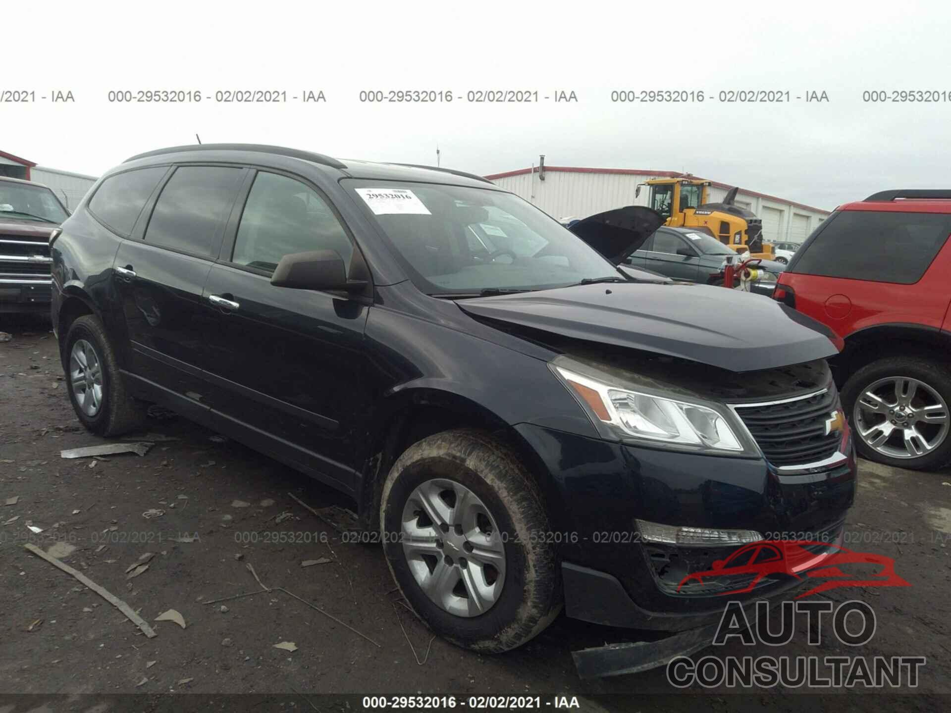 CHEVROLET TRAVERSE 2016 - 1GNKRFKD8GJ286886
