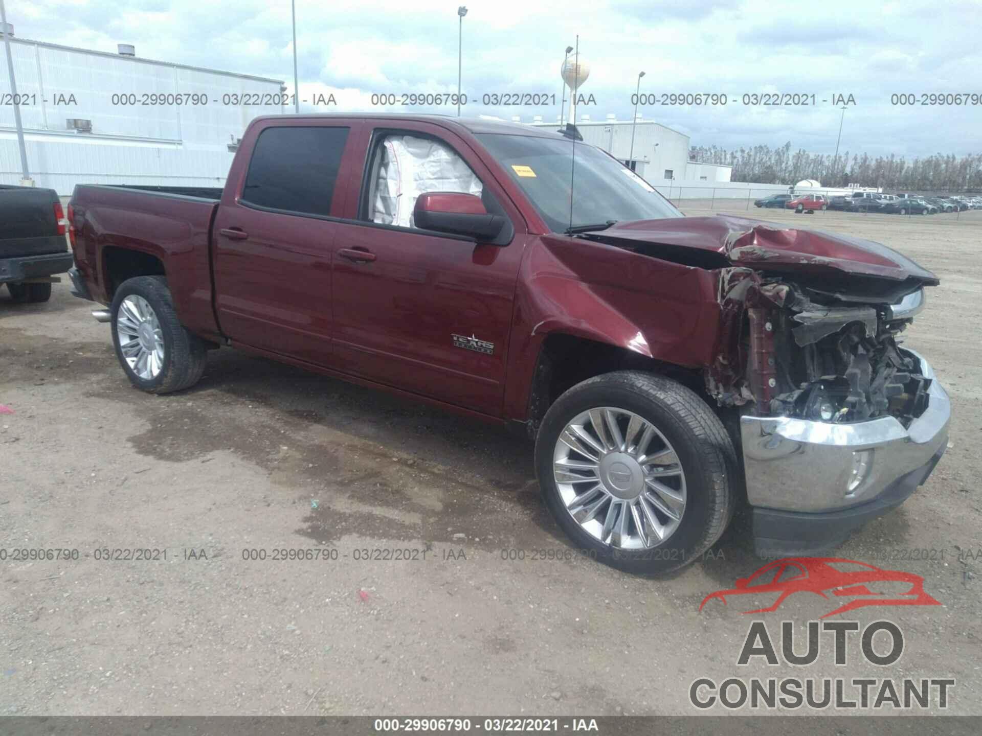 CHEVROLET SILVERADO 1500 2016 - 3GCPCREC3GG305463
