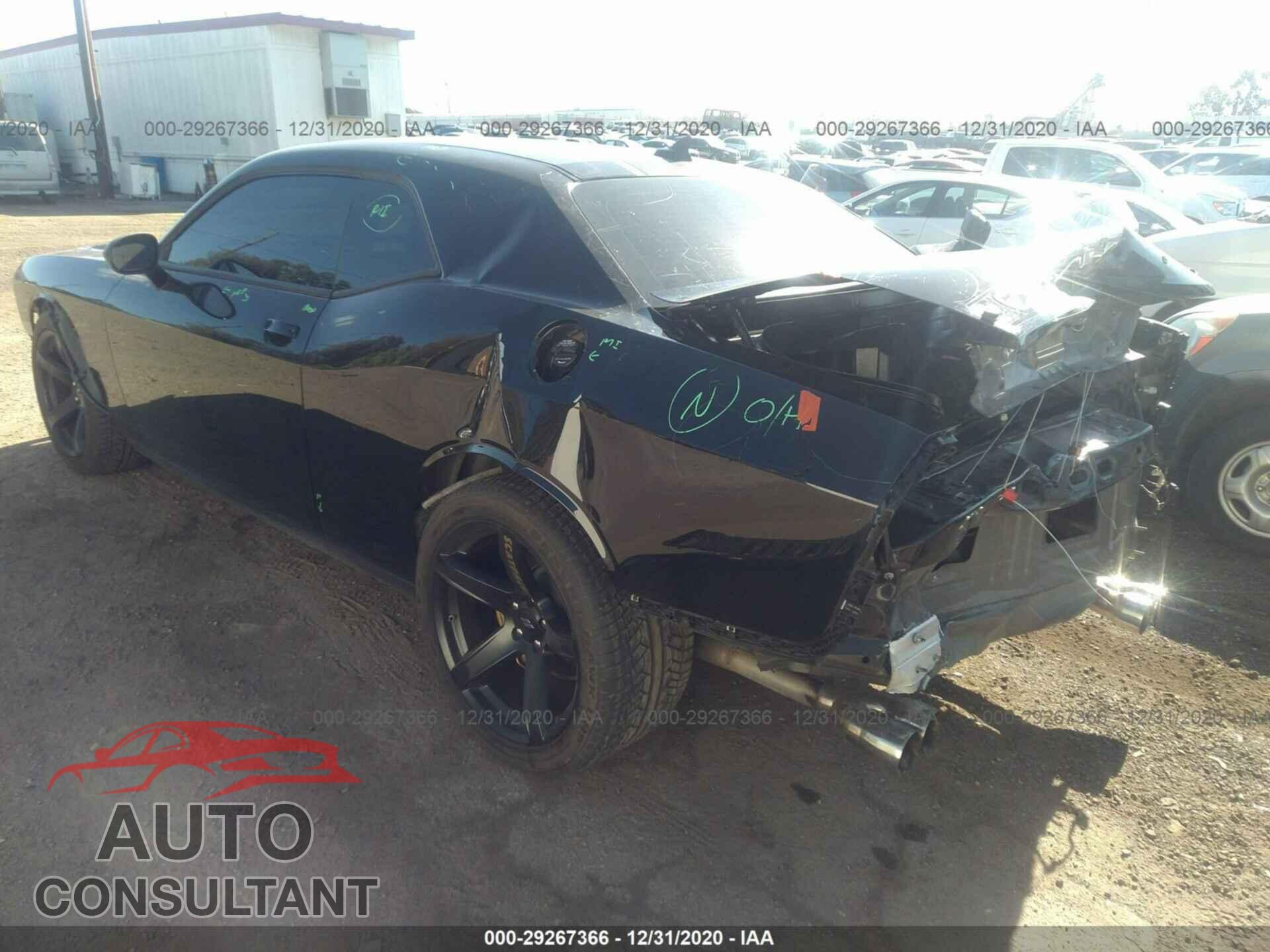 DODGE CHALLENGER 2019 - 2C3CDZFJ6KH663422