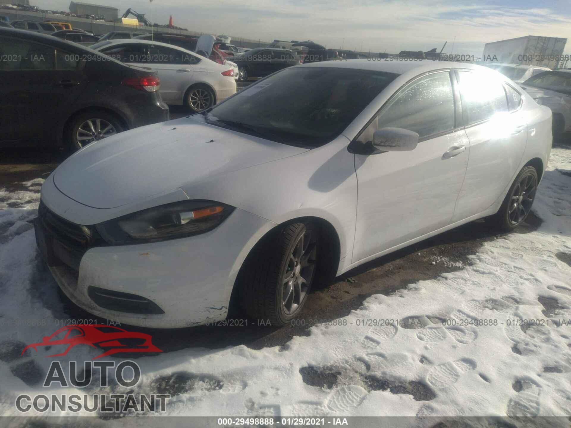 DODGE DART 2016 - 1C3CDFAA9GD540711