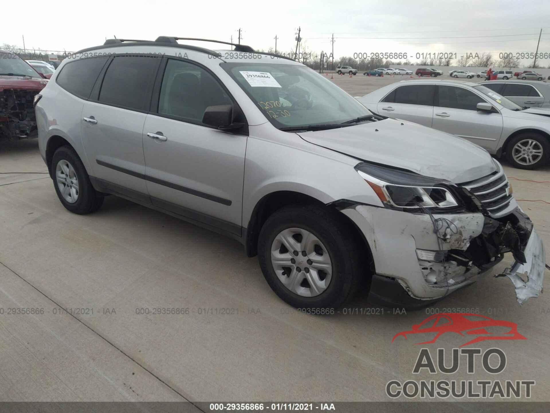 CHEVROLET TRAVERSE 2017 - 1GNKRFEDXHJ342355