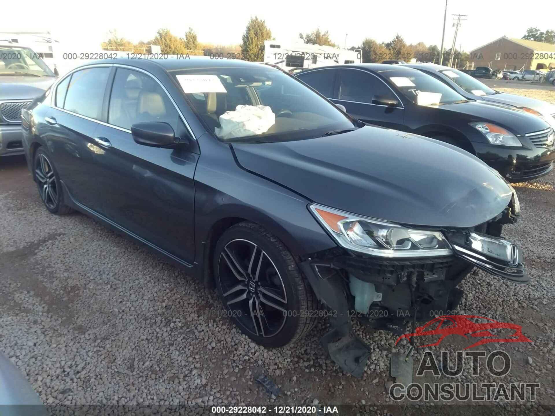 HONDA ACCORD SEDAN 2017 - 1HGCR2F65HA108552