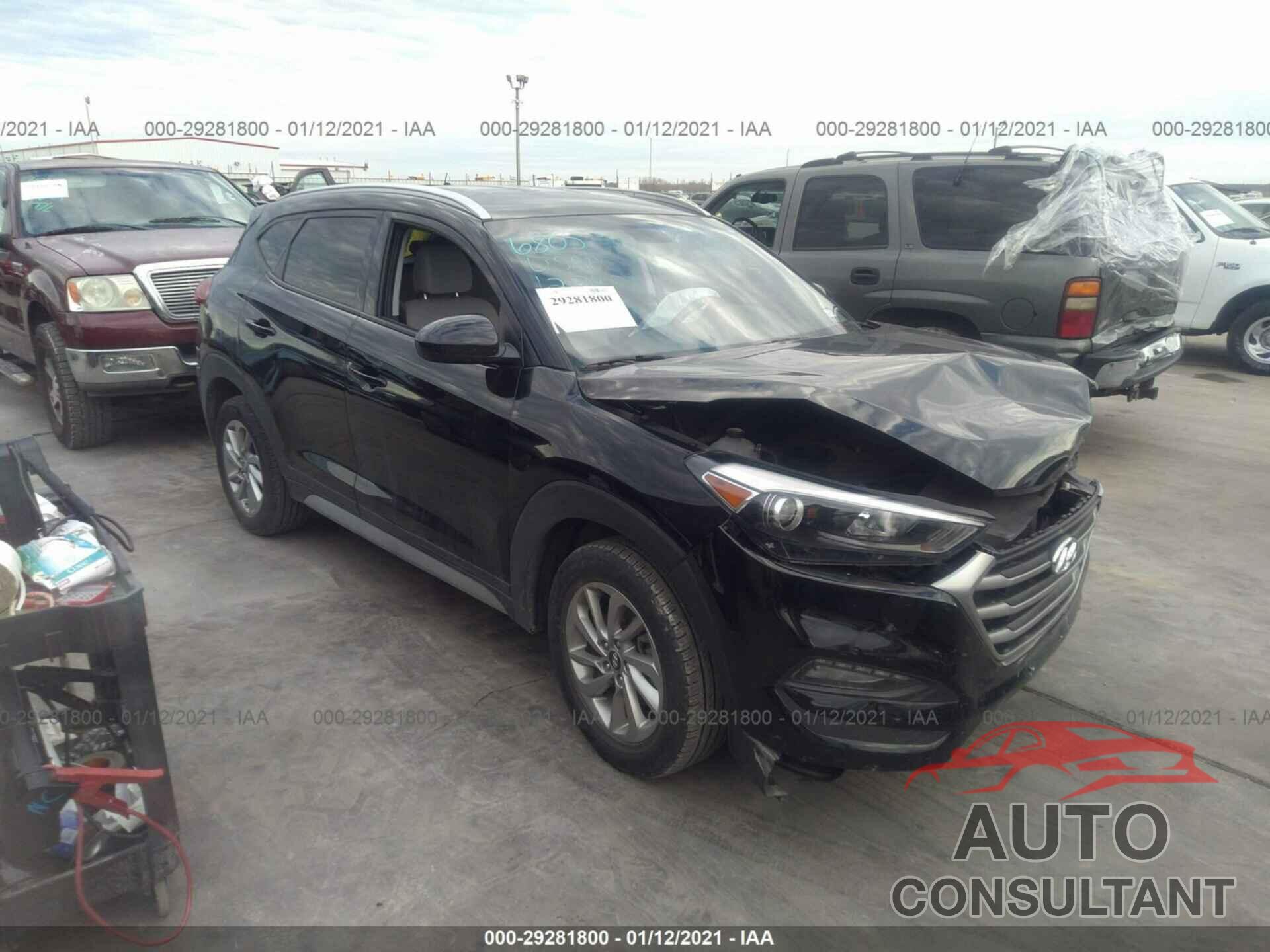 HYUNDAI TUCSON 2018 - KM8J3CA41JU743433