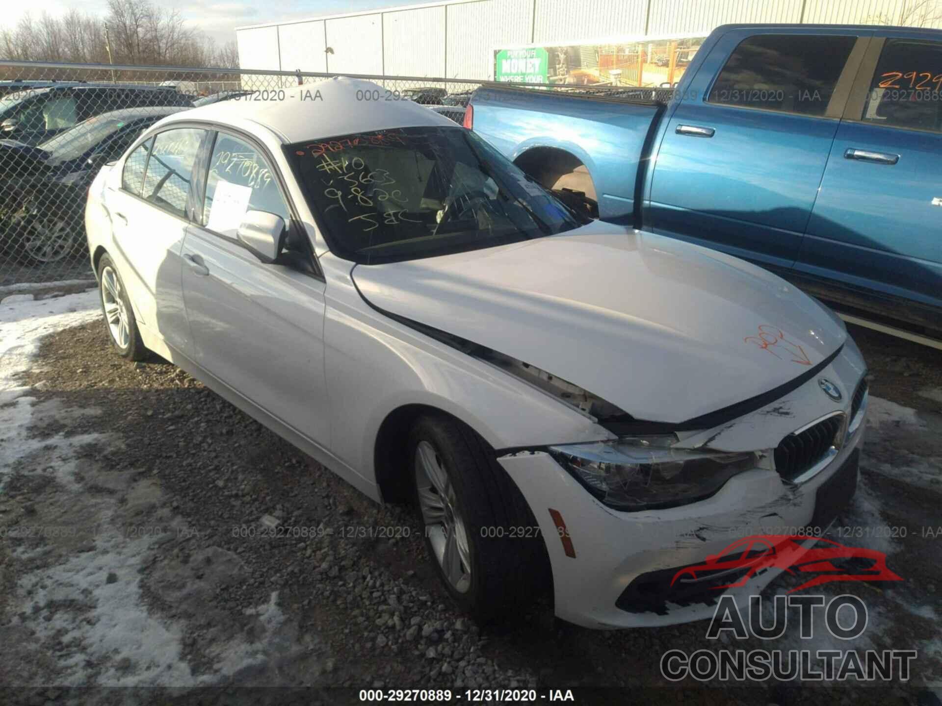 BMW 3 SERIES 2016 - WBA8E9C54GK645603