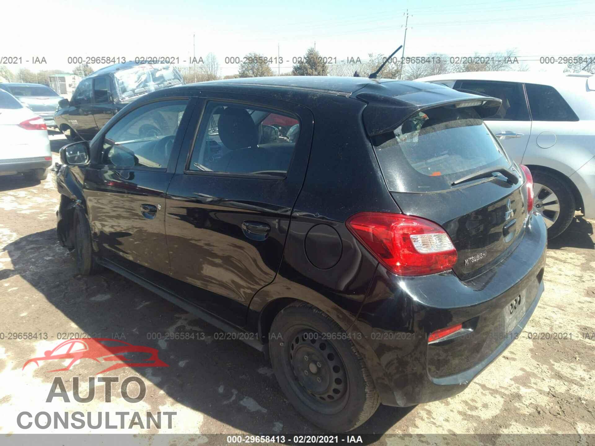MITSUBISHI MIRAGE 2017 - ML32A3HJ1HH022111