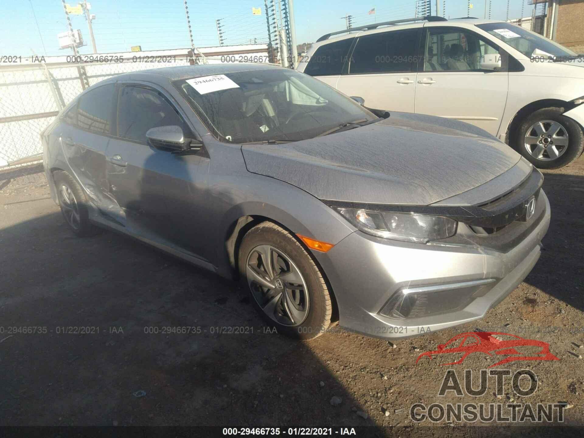 HONDA CIVIC SEDAN 2019 - 2HGFC2F62KH598648