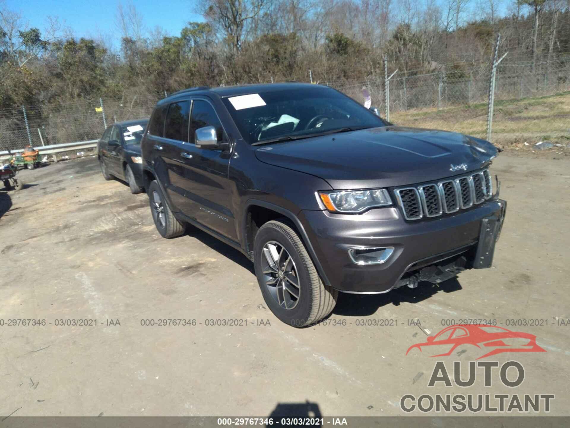JEEP GRAND CHEROKEE 2017 - 1C4RJFBG8HC734476