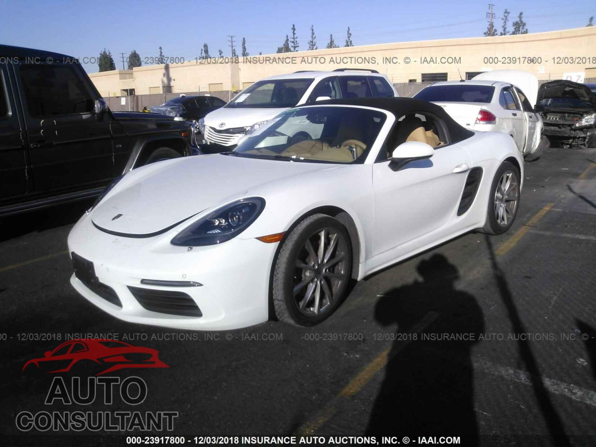 PORSCHE BOXSTER 2017 - WP0CA2A88HS220075