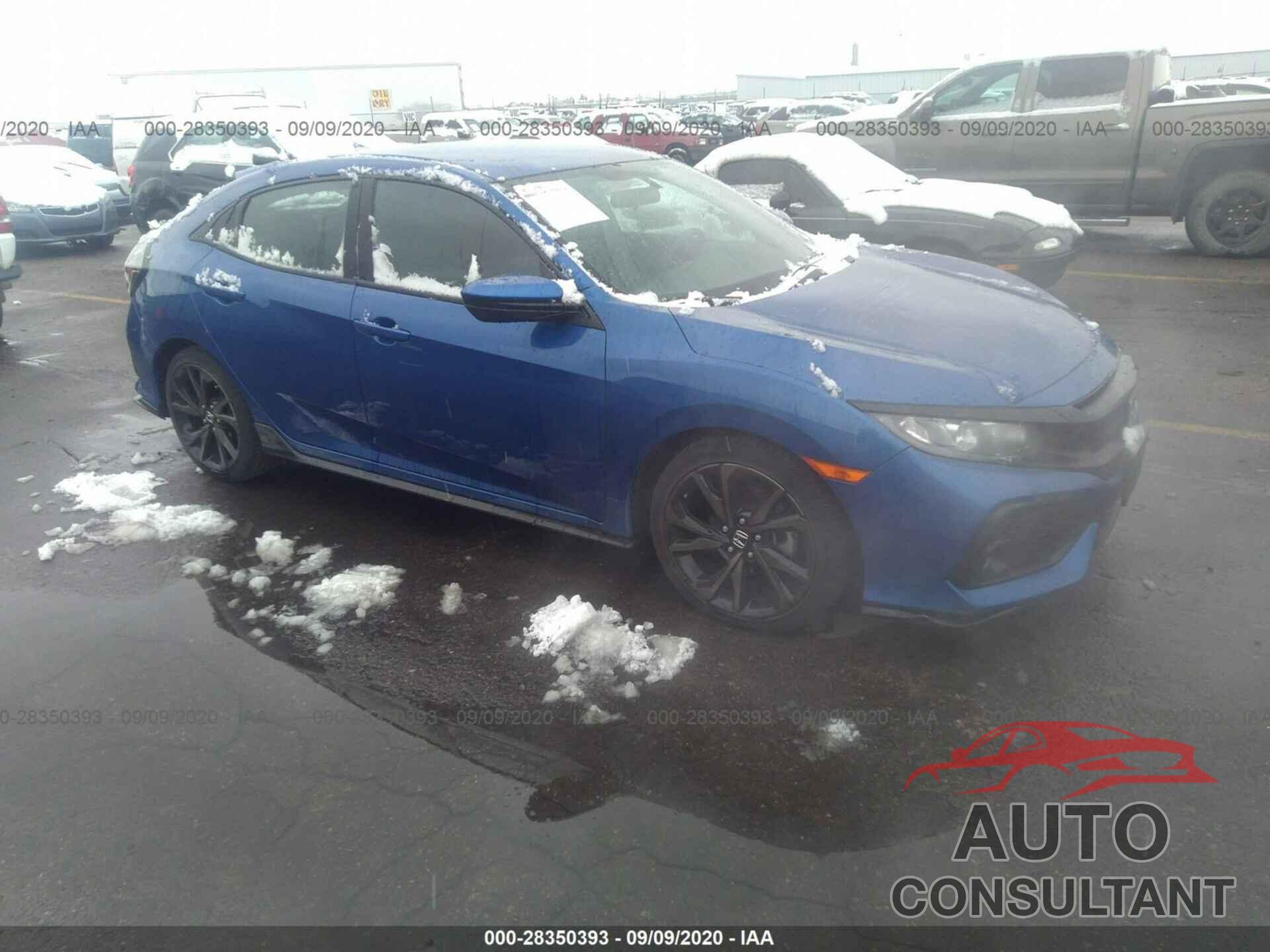 HONDA CIVIC HATCHBACK 2018 - SHHFK7H40JU205579