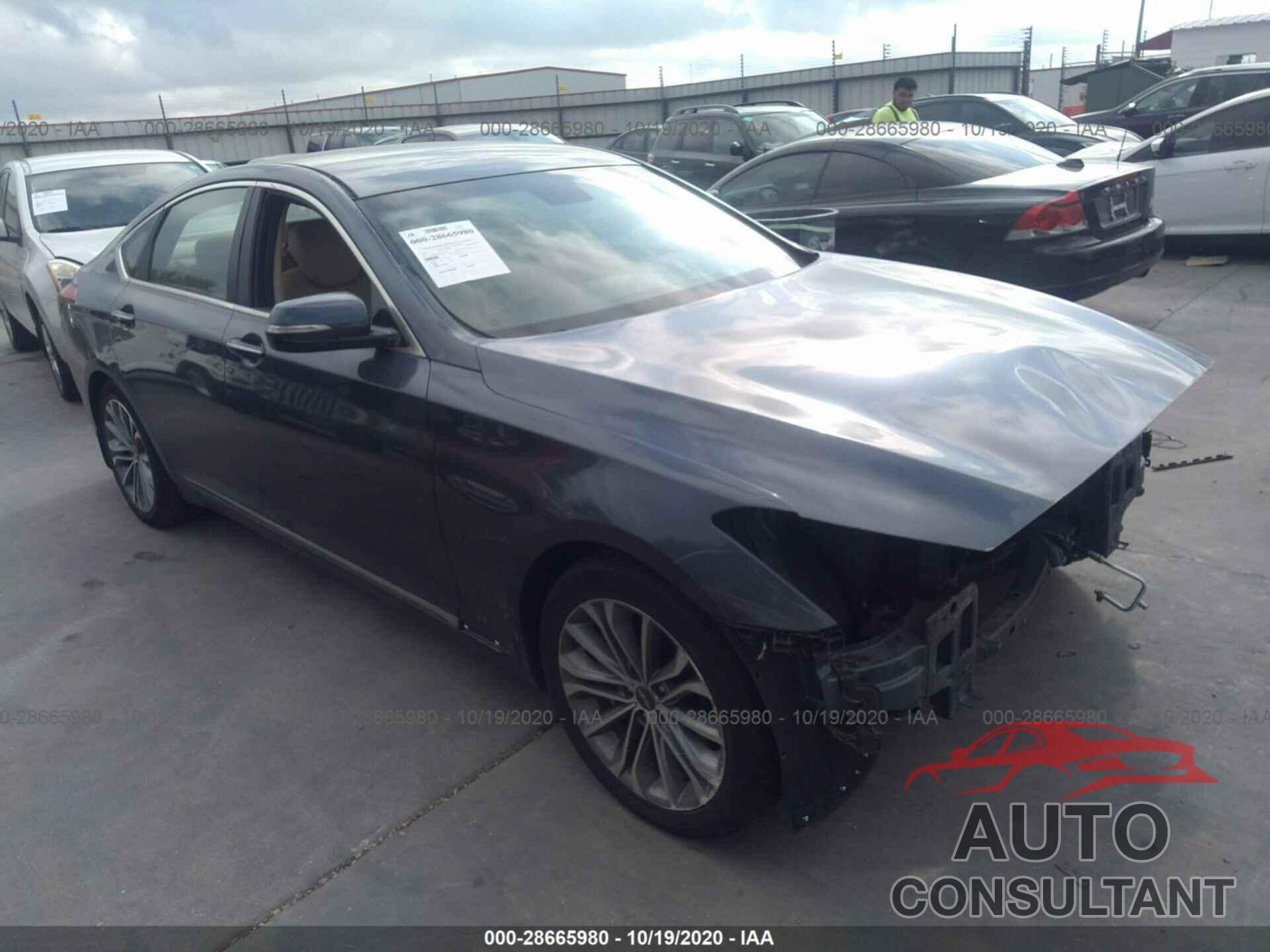 HYUNDAI GENESIS 2016 - KMHGN4JE5GU119310