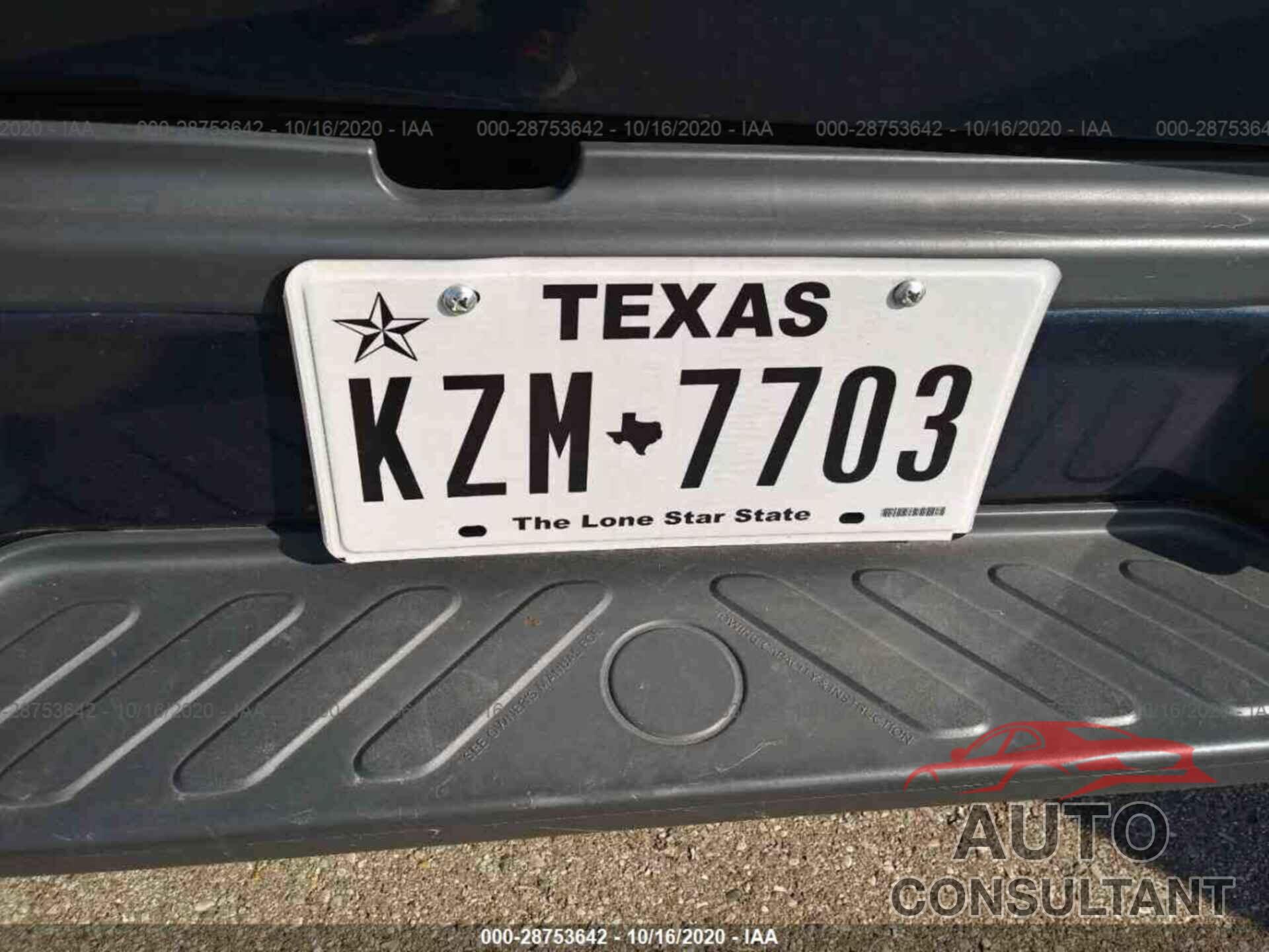 NISSAN FRONTIER 2019 - 1N6AD0EV8KN706407