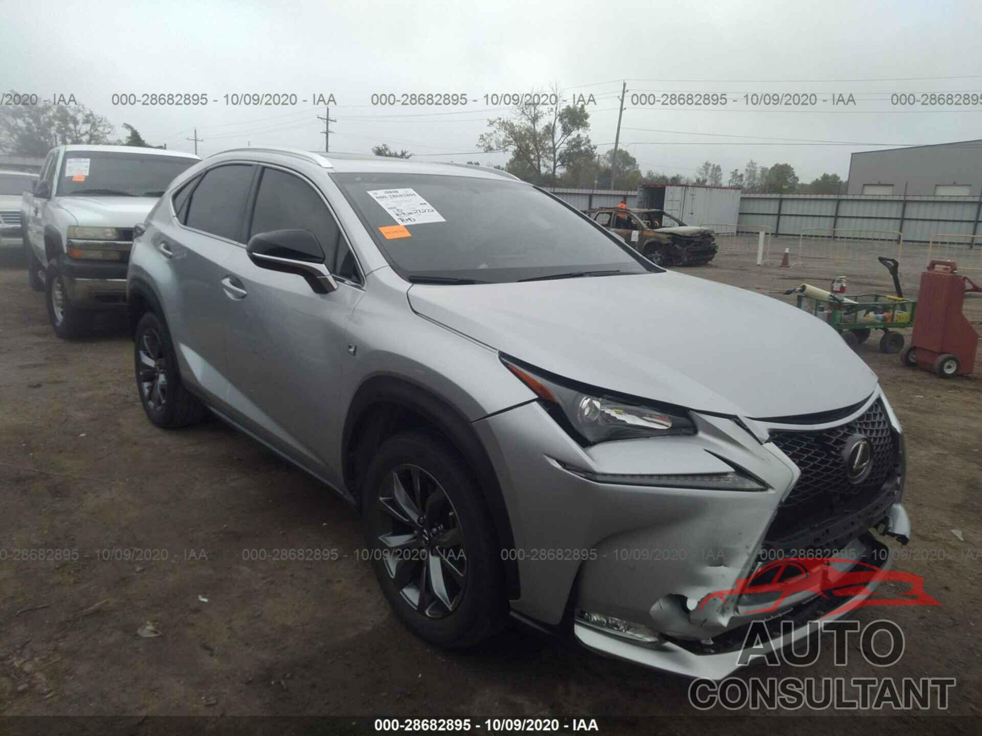 LEXUS NX 2017 - JTJBARBZ2H2099407