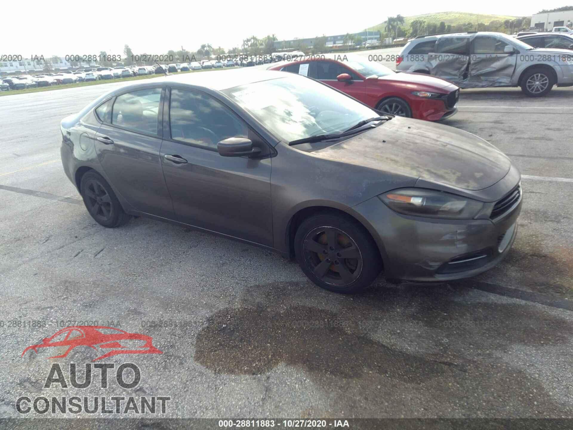 DODGE DART 2016 - 1C3CDFBB0GD766532