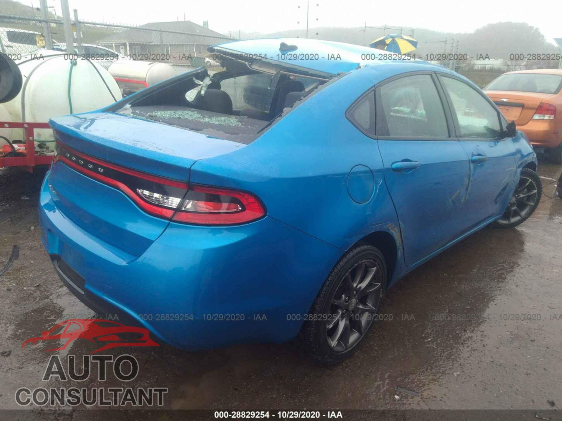 DODGE DART 2016 - 1C3CDFAA0GD736441