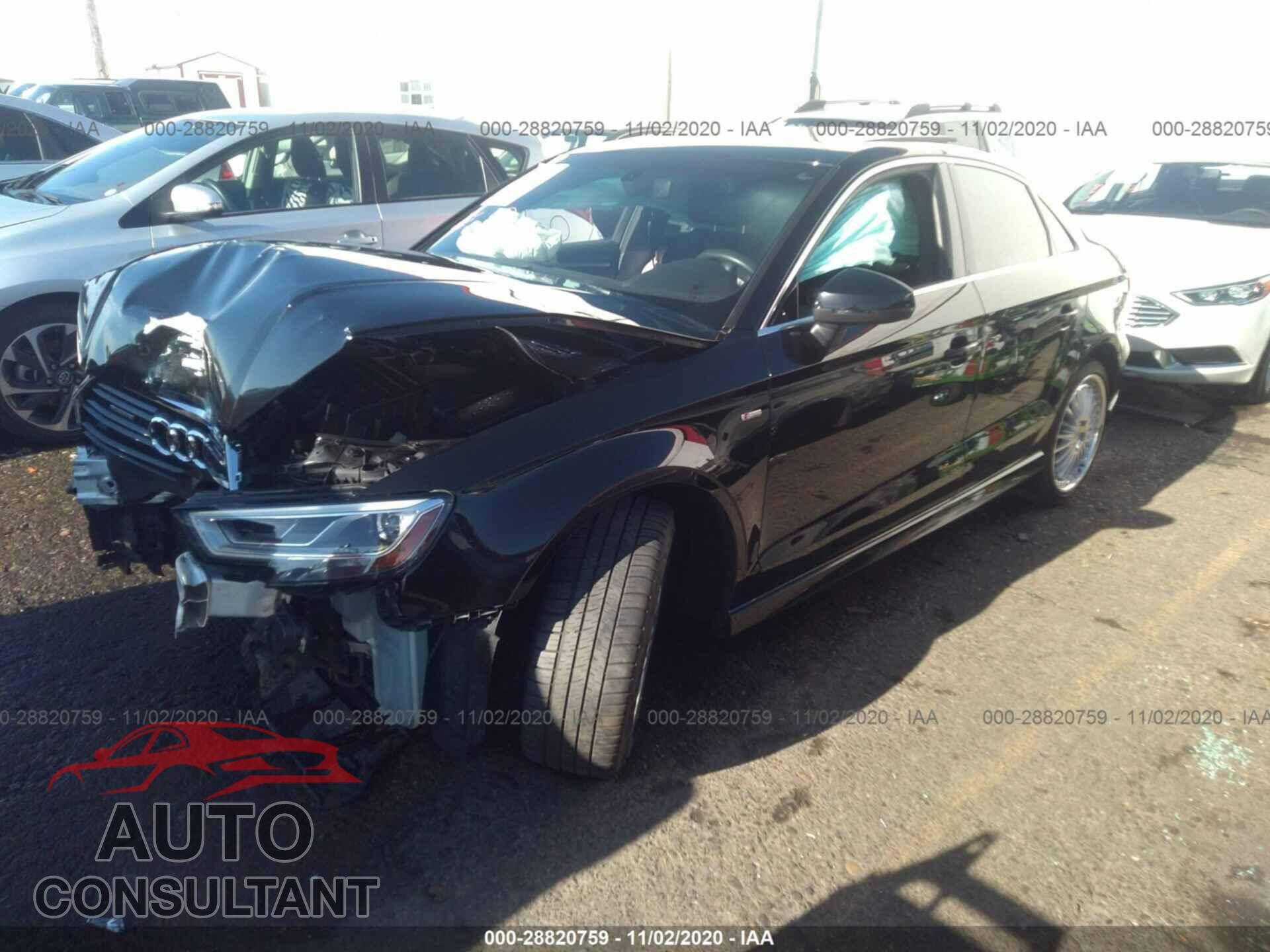 AUDI A3 SEDAN 2017 - WAUJ8HFF2H1072943