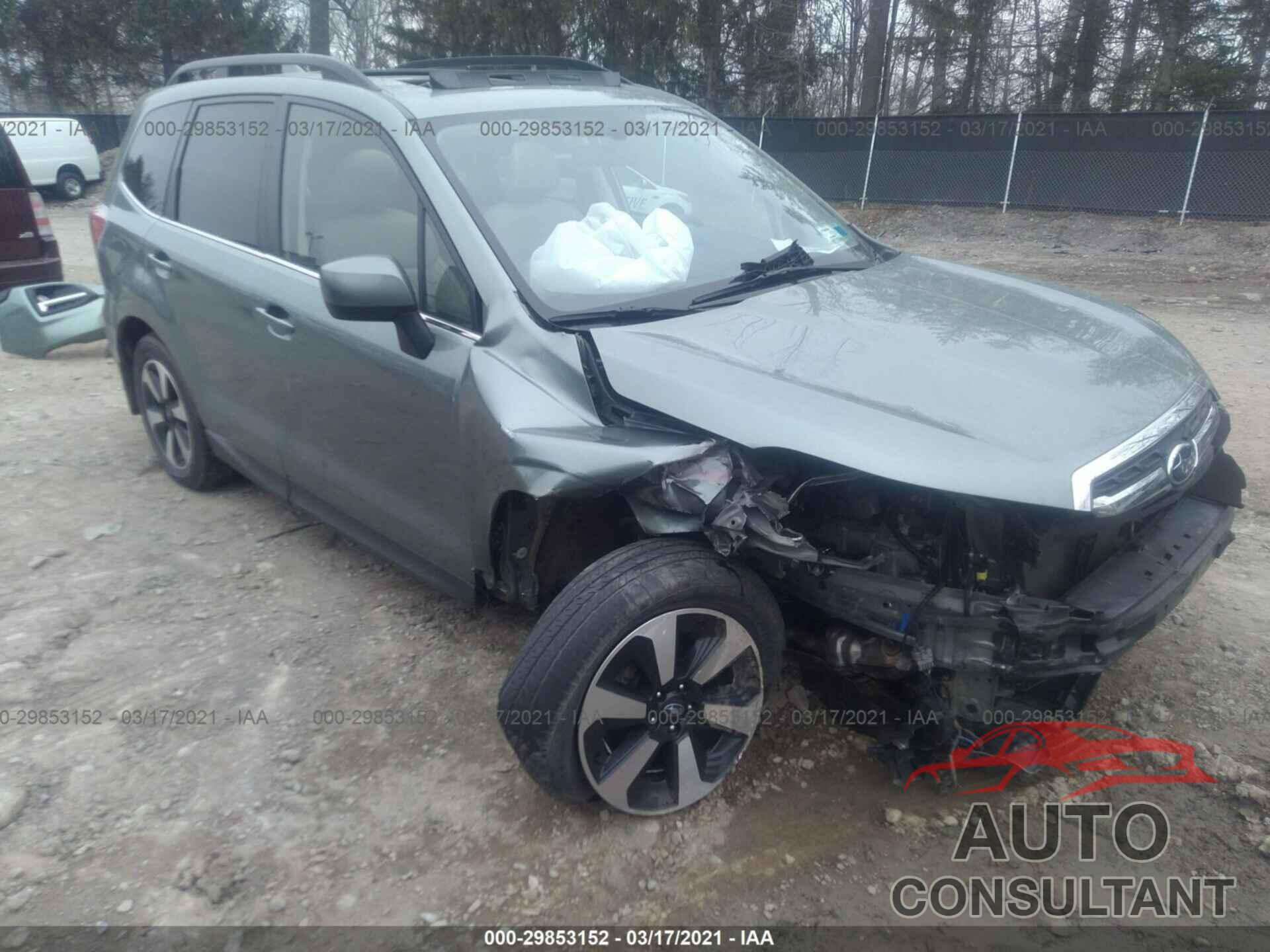 SUBARU FORESTER 2017 - JF2SJAJC3HH476052