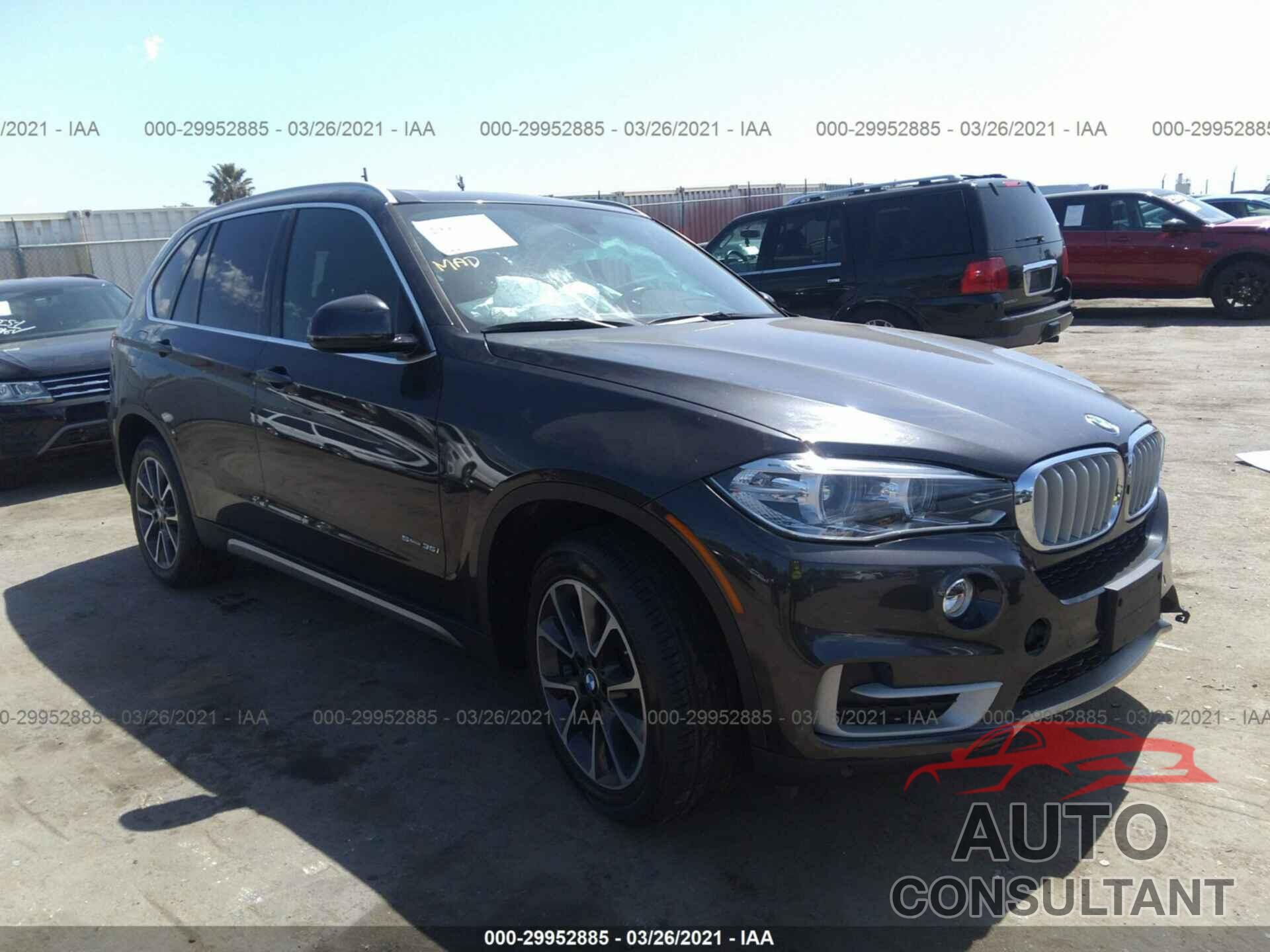 BMW X5 2017 - 5UXKR2C53H0U21674