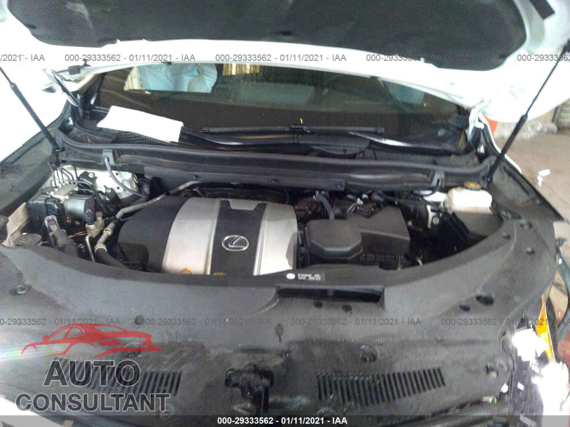 LEXUS RX 2017 - 2T2ZZMCA4HC038921