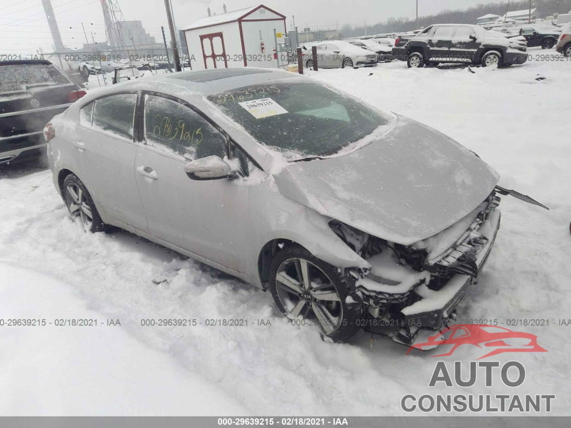 KIA FORTE 2017 - 3KPFN4A85HE003843