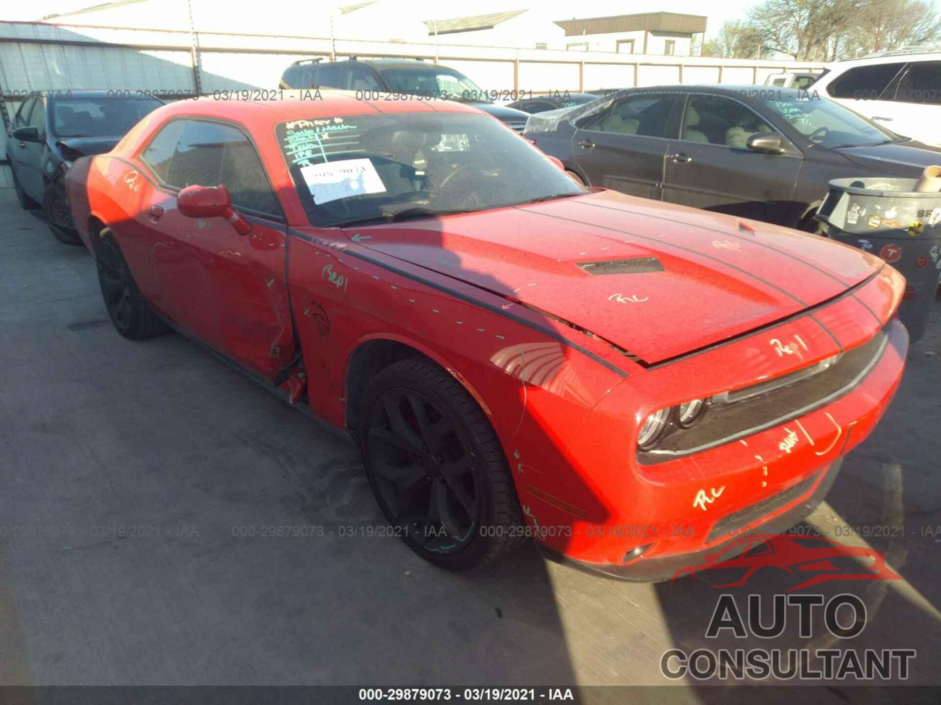 DODGE CHALLENGER 2016 - 2C3CDZAG6GH338465