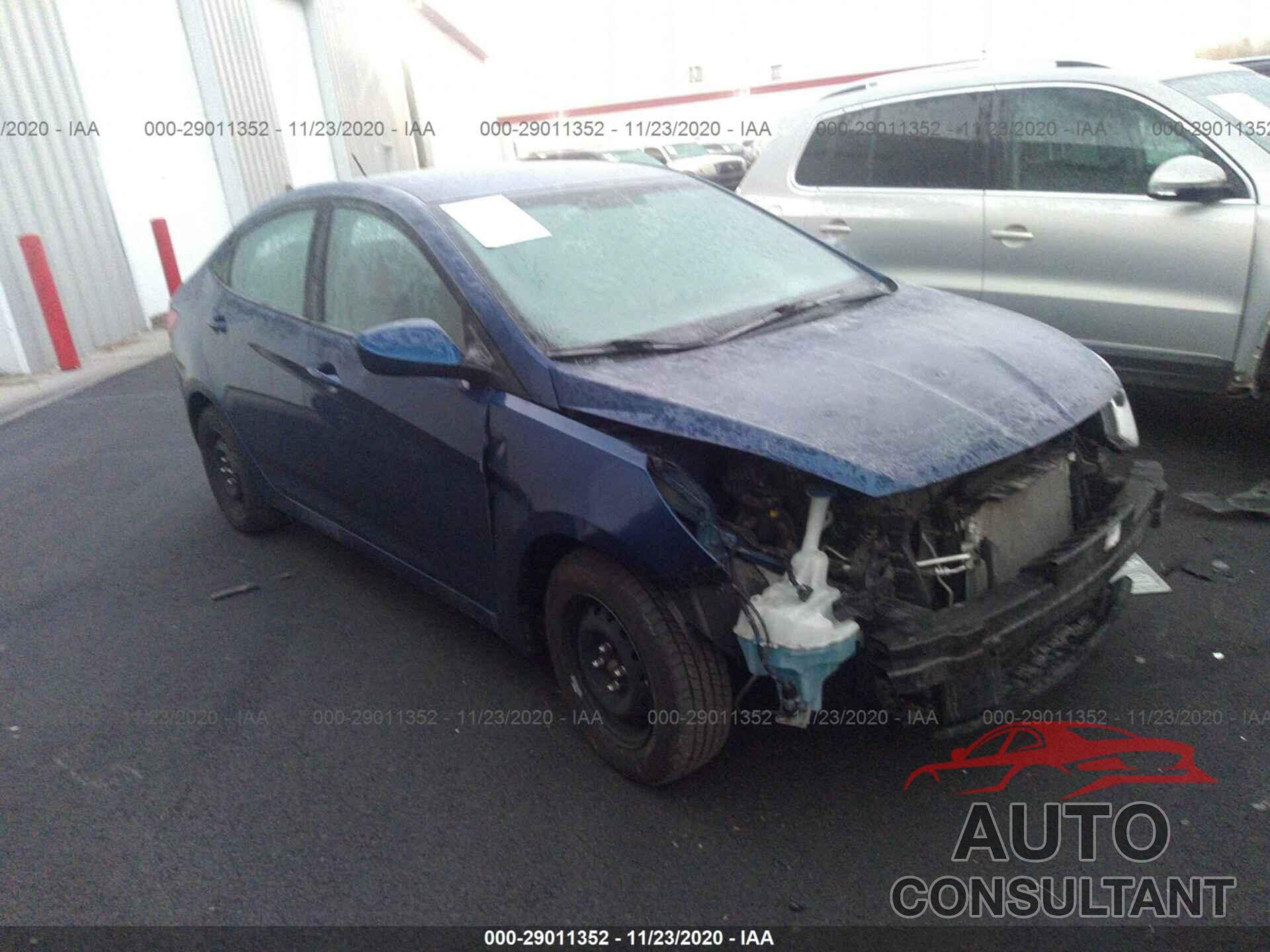 HYUNDAI ACCENT 2016 - KMHCT4AE0GU127593