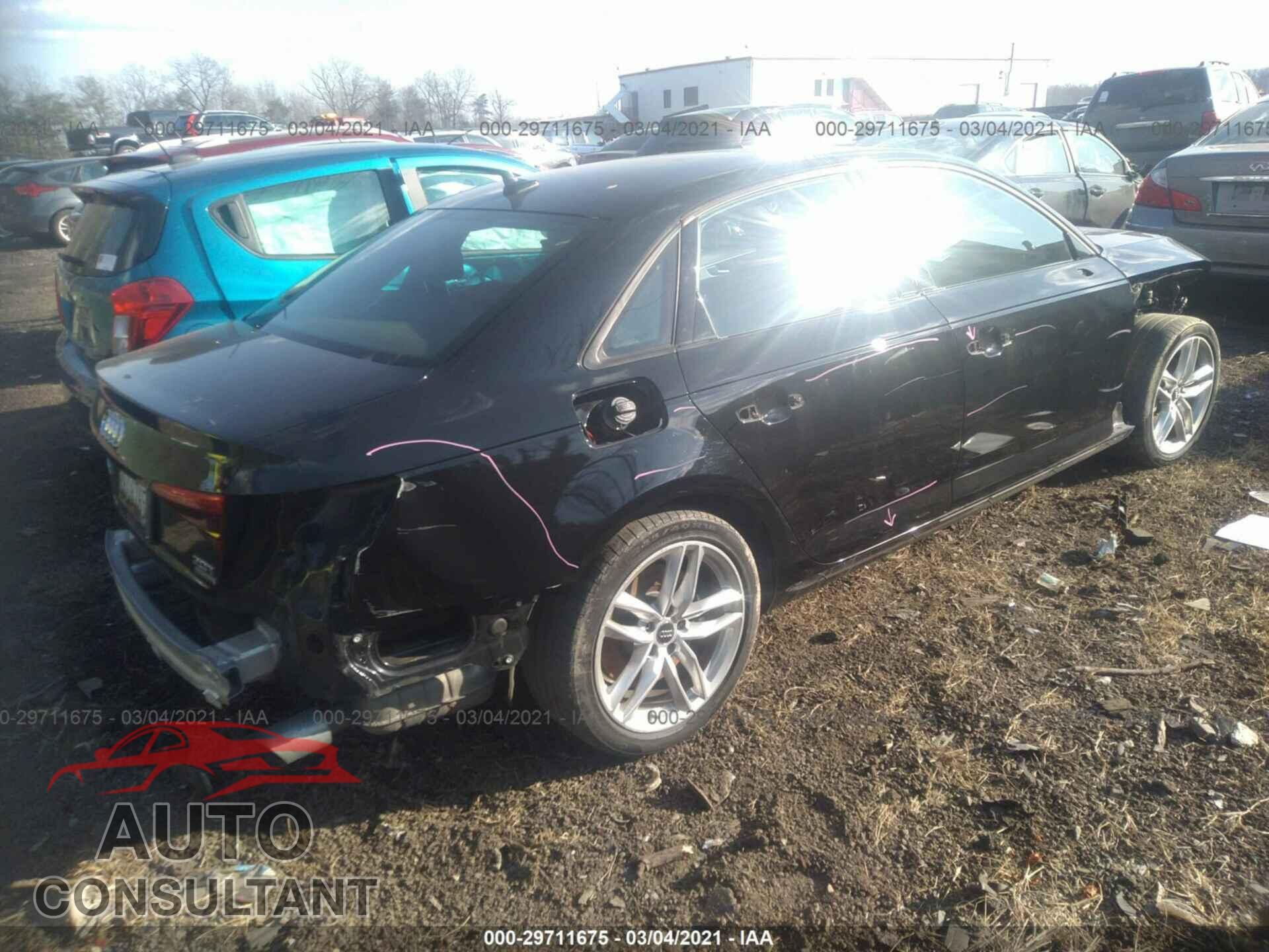 AUDI A4 2017 - WAUDNAF46HN052344