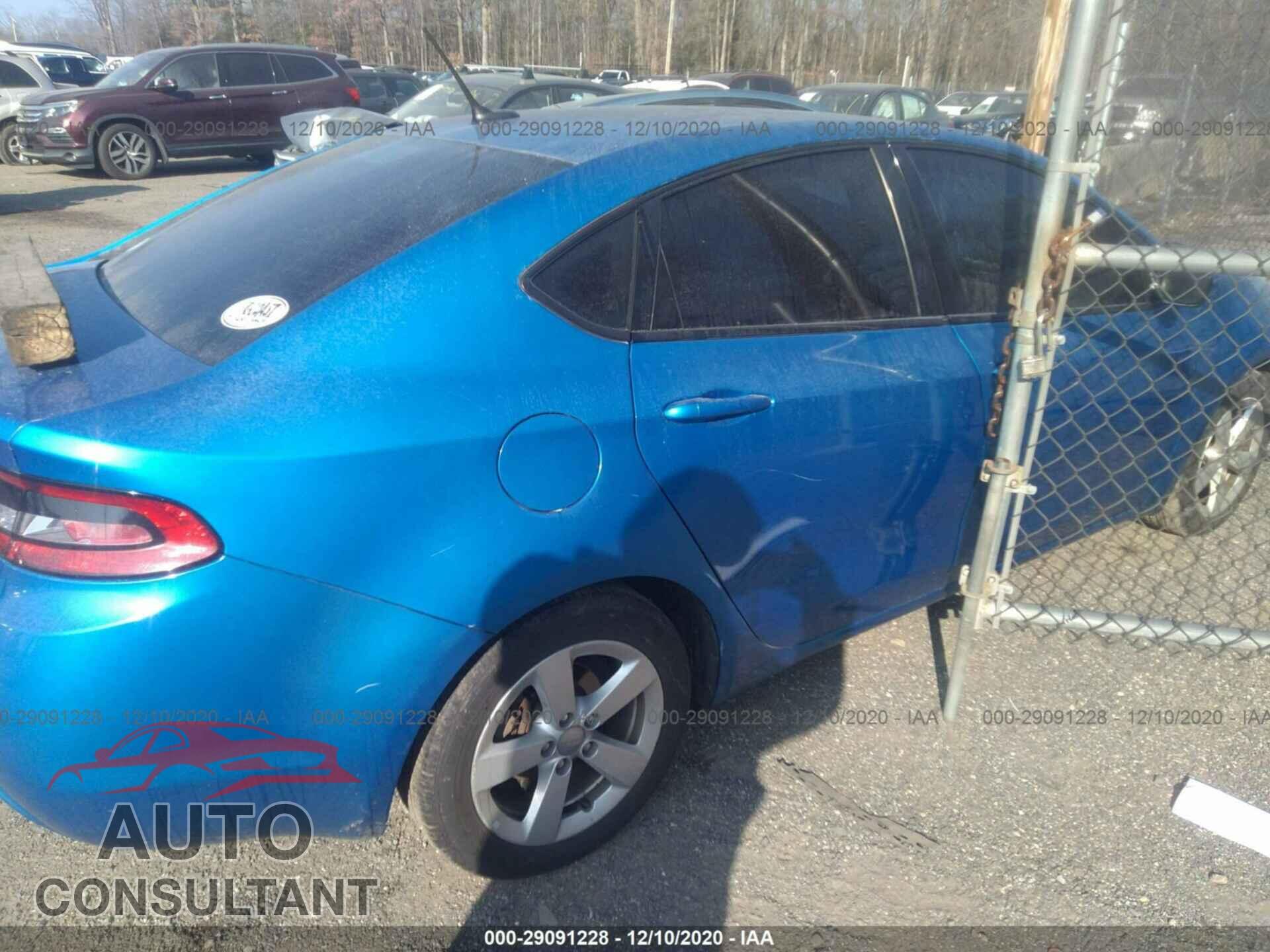 DODGE DART 2016 - 1C3CDFBB2GD660969