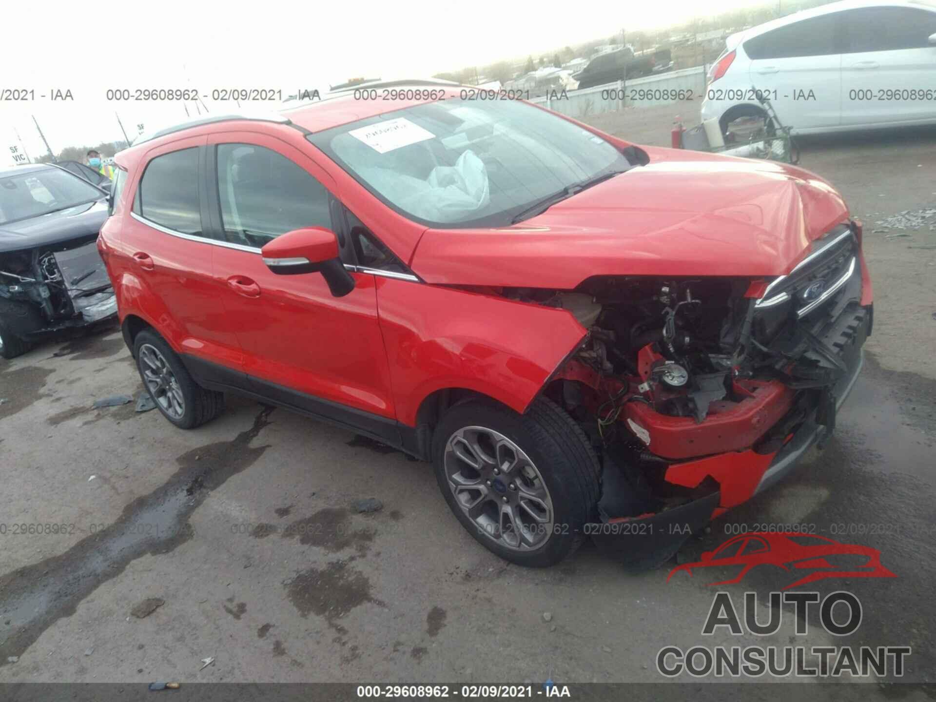 FORD ECOSPORT 2019 - MAJ3S2KE6KC276251