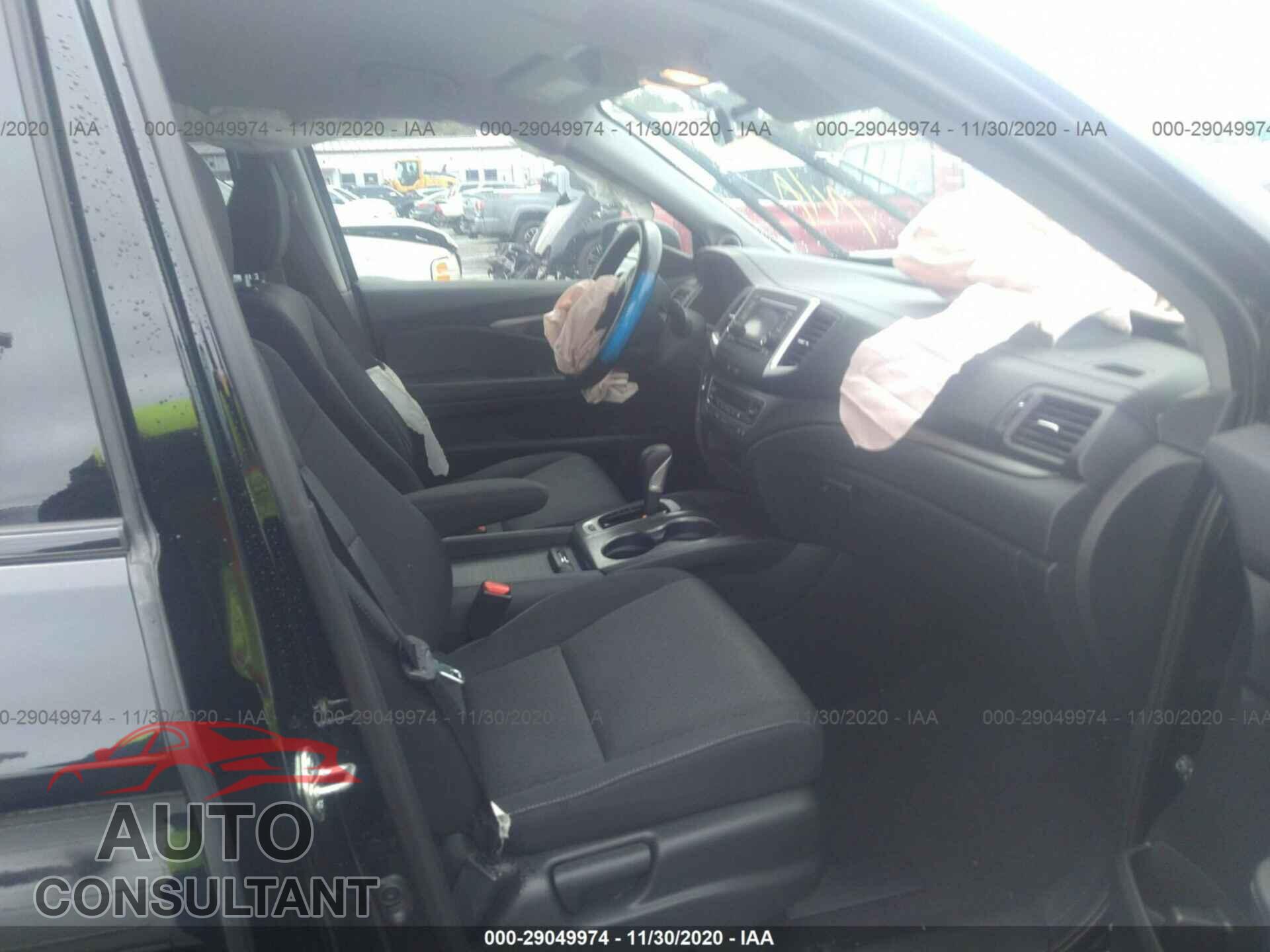 HONDA RIDGELINE 2017 - 5FPYK2F12HB001275