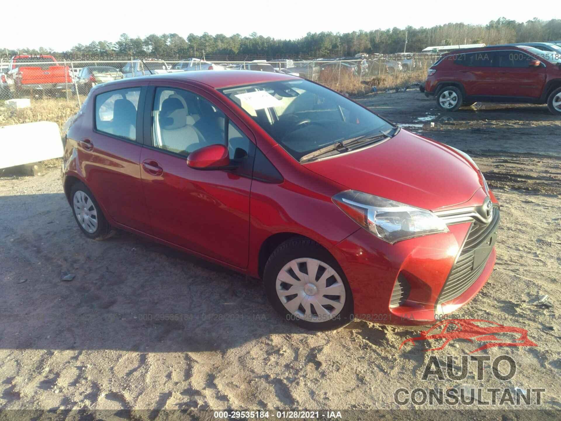 TOYOTA YARIS 2017 - VNKKTUD39HA074638